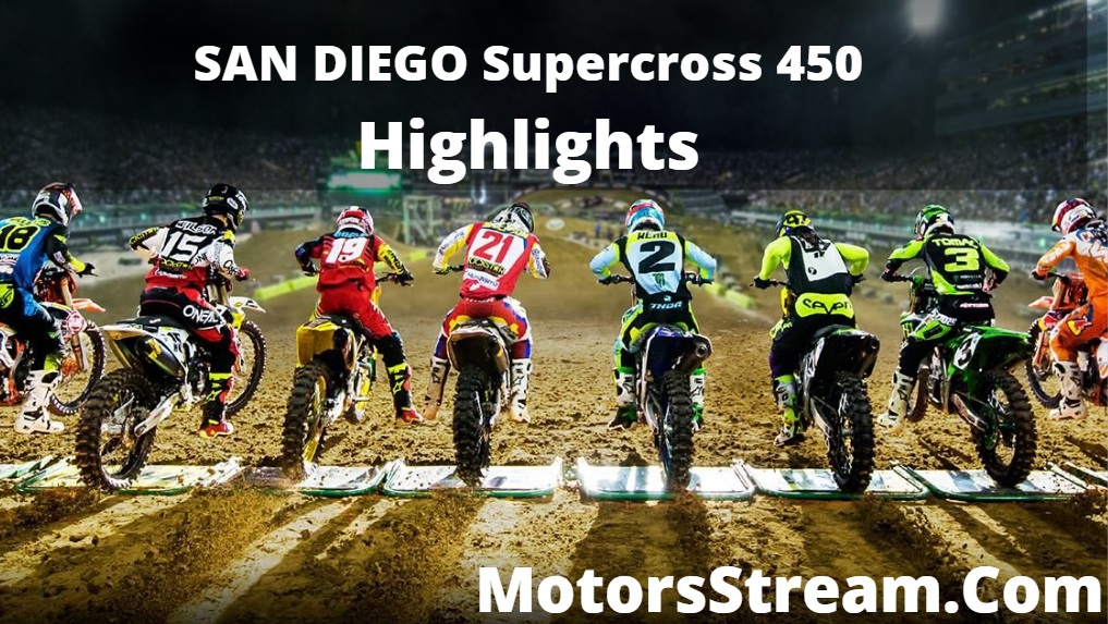 San Diego Supercross 450 Highlights 2020