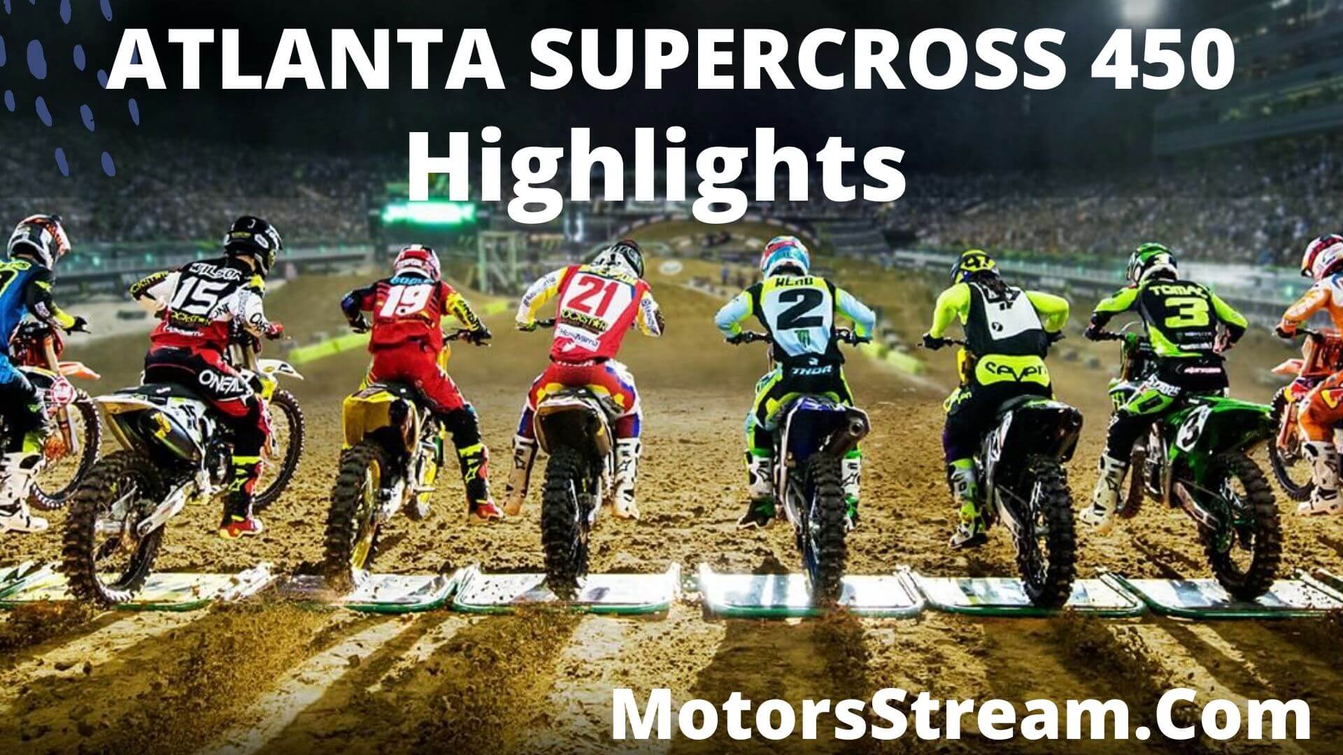 Atlanta Supercross 450 Highlights 2020