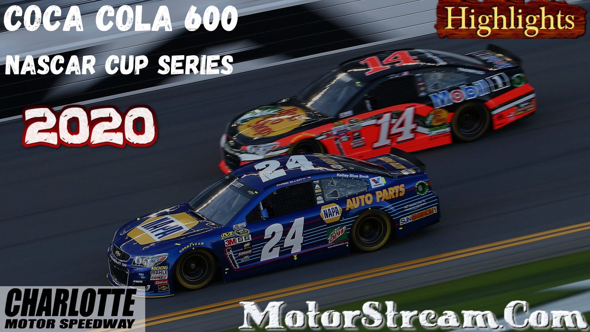 Coca Cola 600 Highlights 2020 Nascar Cup