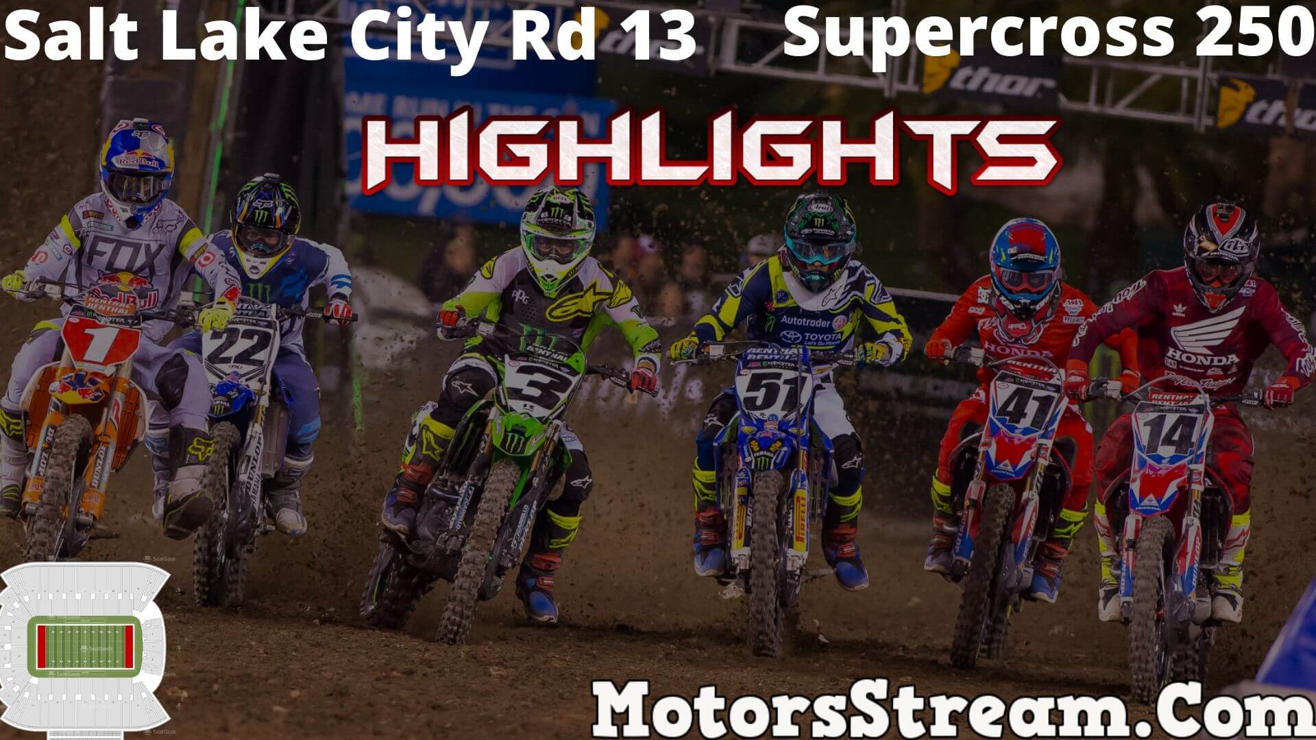 Salt Lake City Rd 13 Highlights 2020 Supercross 250