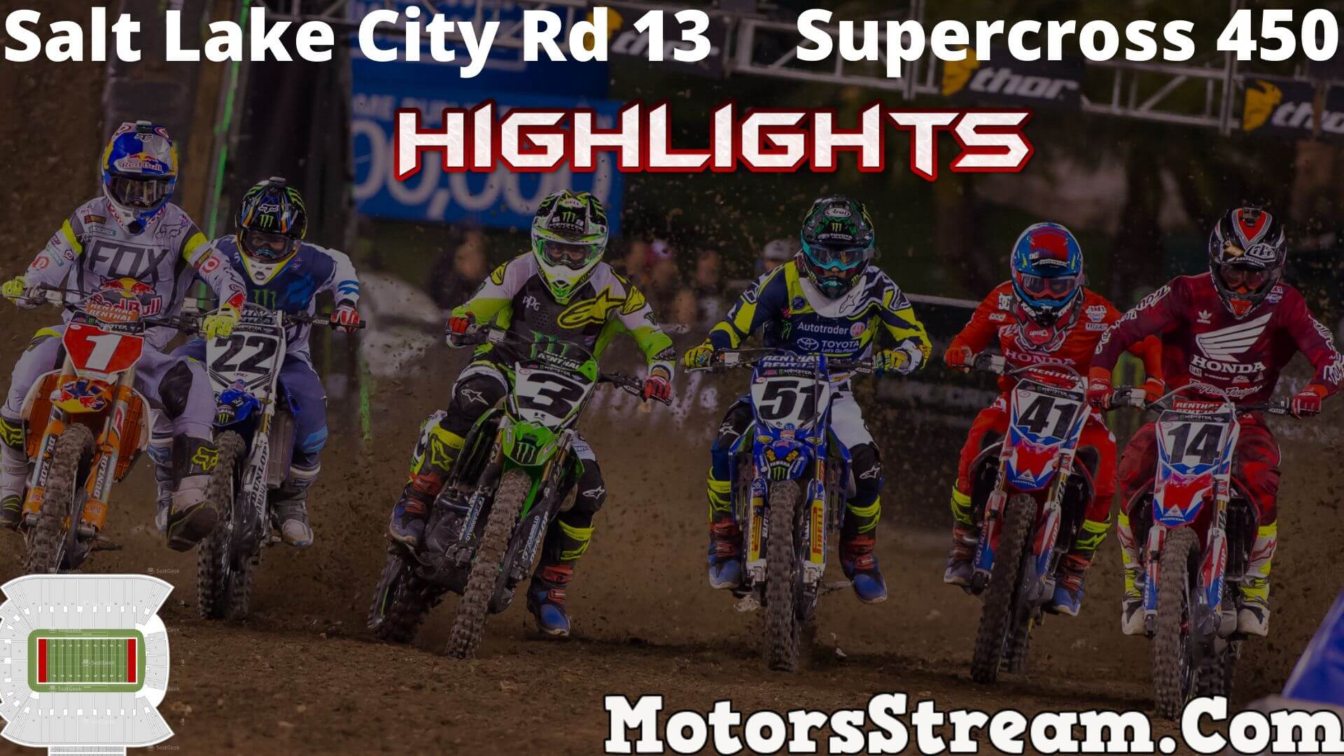 Salt Lake City Rd 13 Highlights 2020 Supercross 450