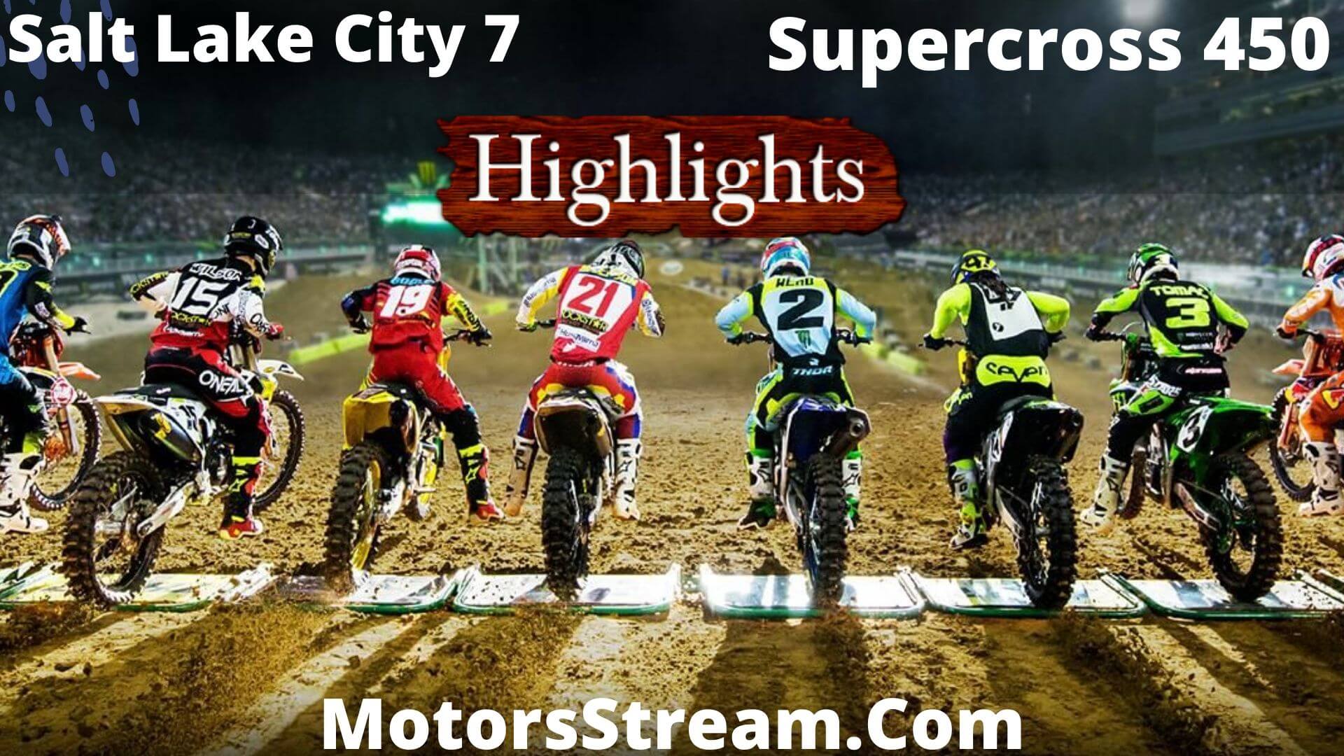 Salt Lake City 7 Highlights 2020 Supercross 450