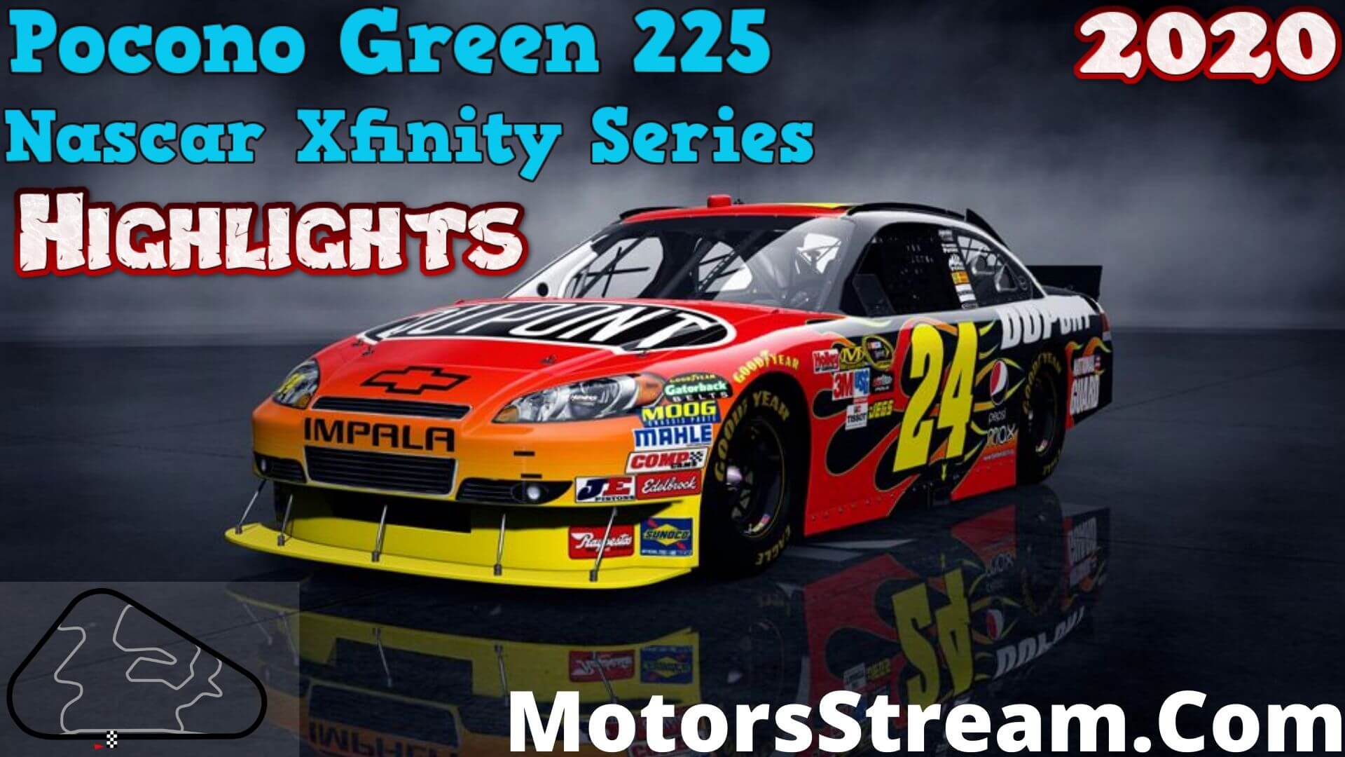 Pocono Green 225 Highlights 2020 Nascar Xfinity Series