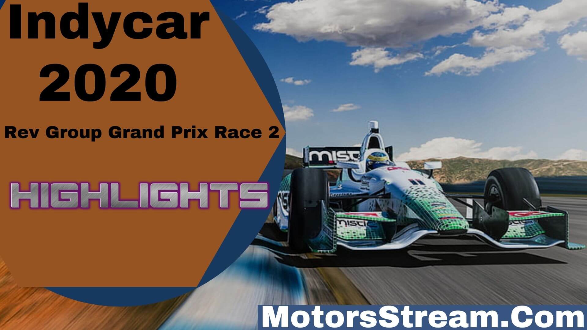 Rev Group Grand Prix Race 2 Highlights 2020 Indycar