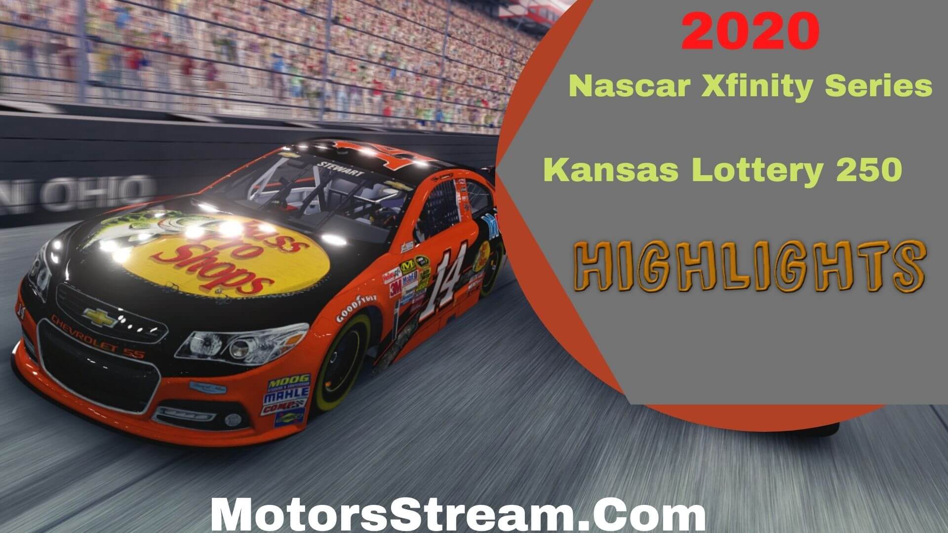 Kansas Lottery 250 Highlights 2020 Nascar Xfinity Series
