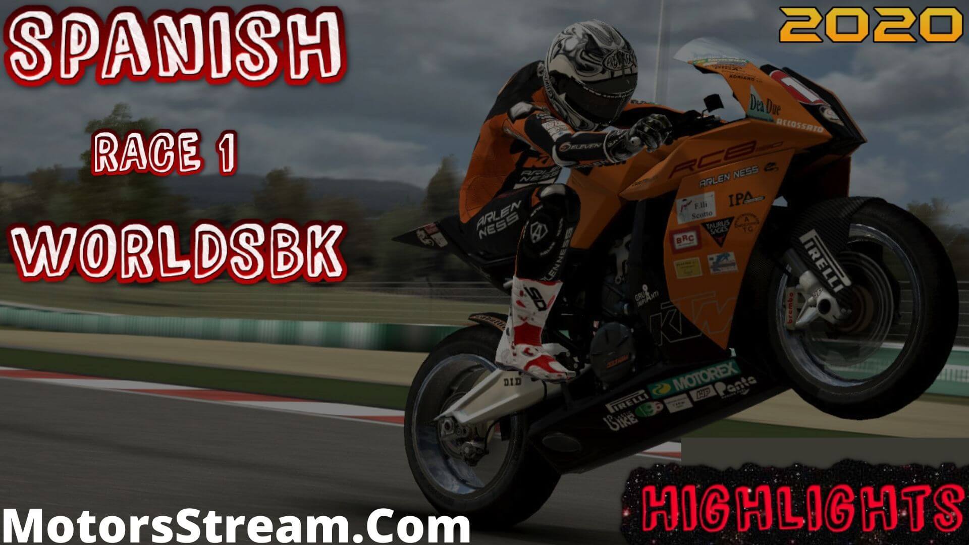 Spanish Race 1 Highlights 2020 WORLDSBK