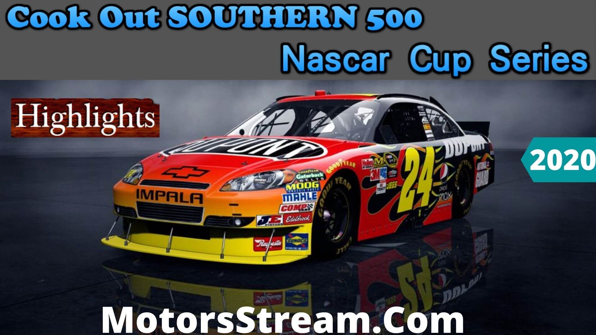 Cook Out SOUTHERN 500 Highlights 2020 Nascar Cup Series