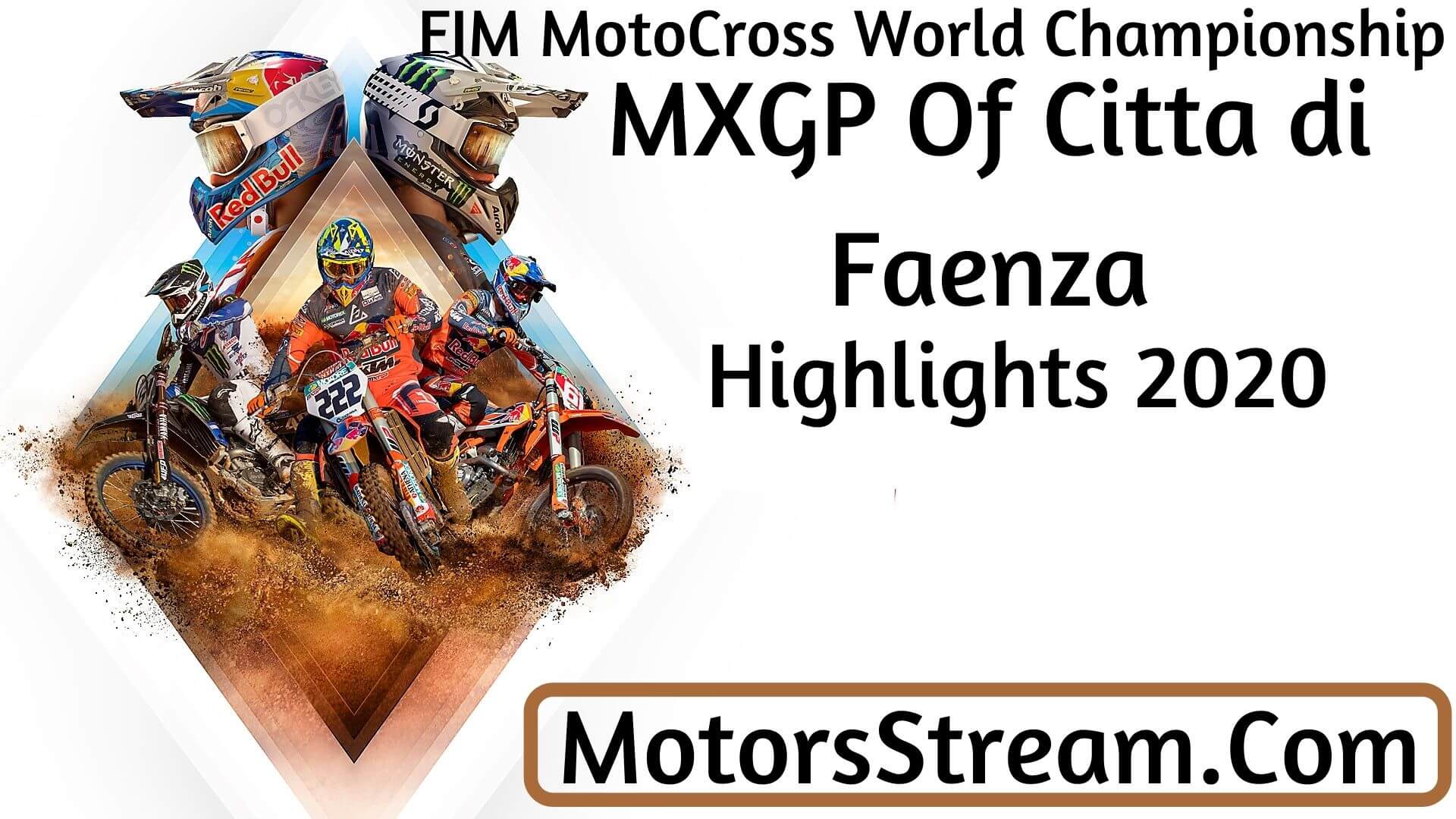 MXGP Of Citta Di Faenza Highlights 2020