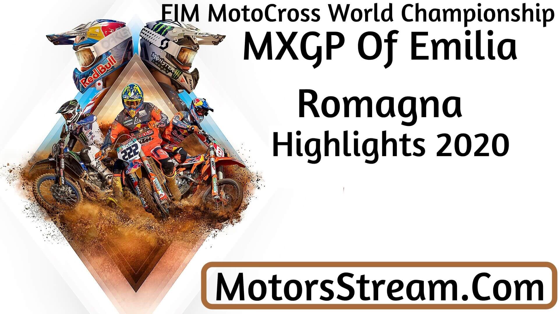 MXGP Of Emilia Romagna Highlights 2020