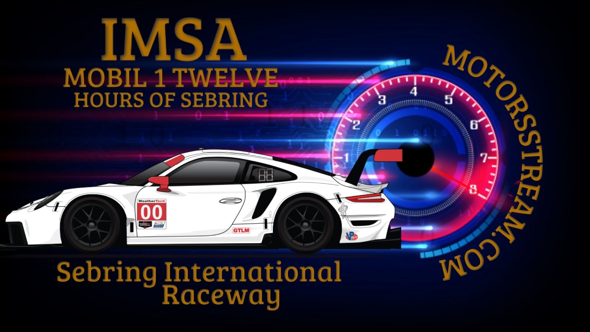 Mobile 1 Twelve Hours Of Sebring Live Stream | IMSA 2022