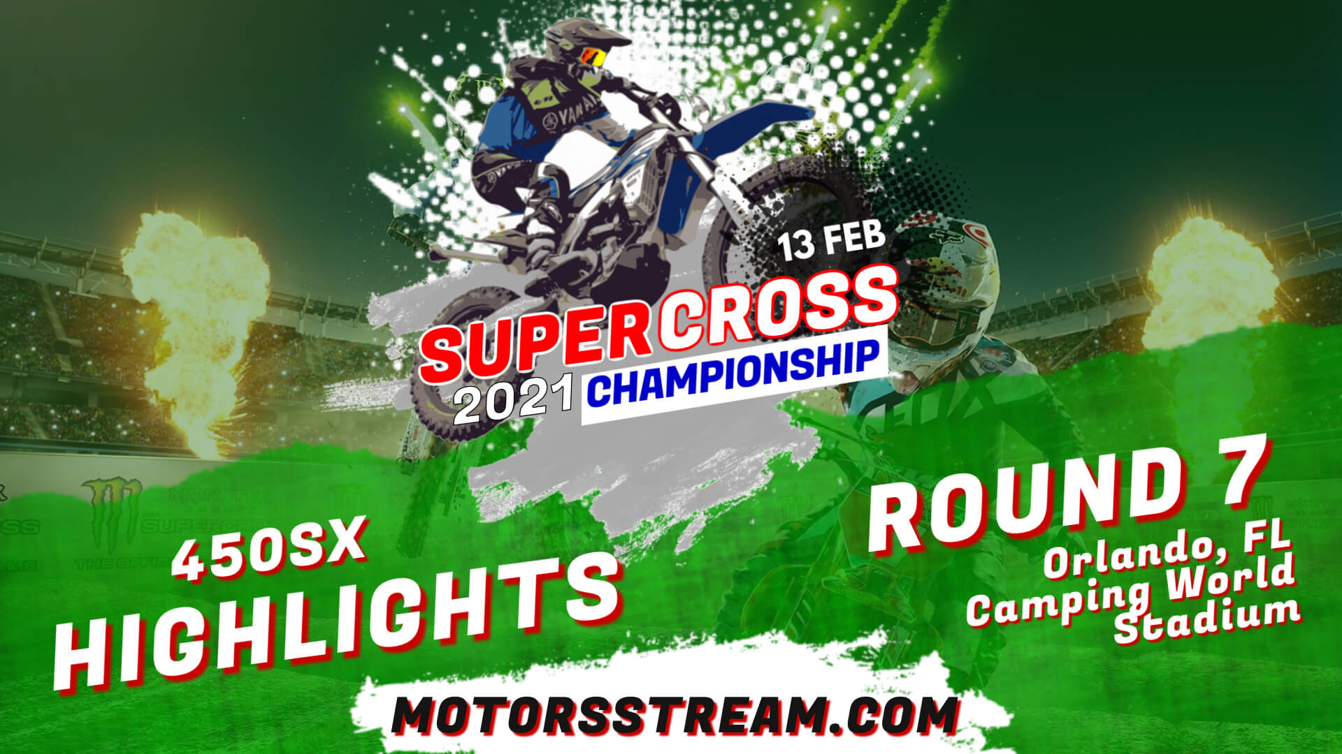 Supercross Round 7 Orlando 450SX Highlights 2021