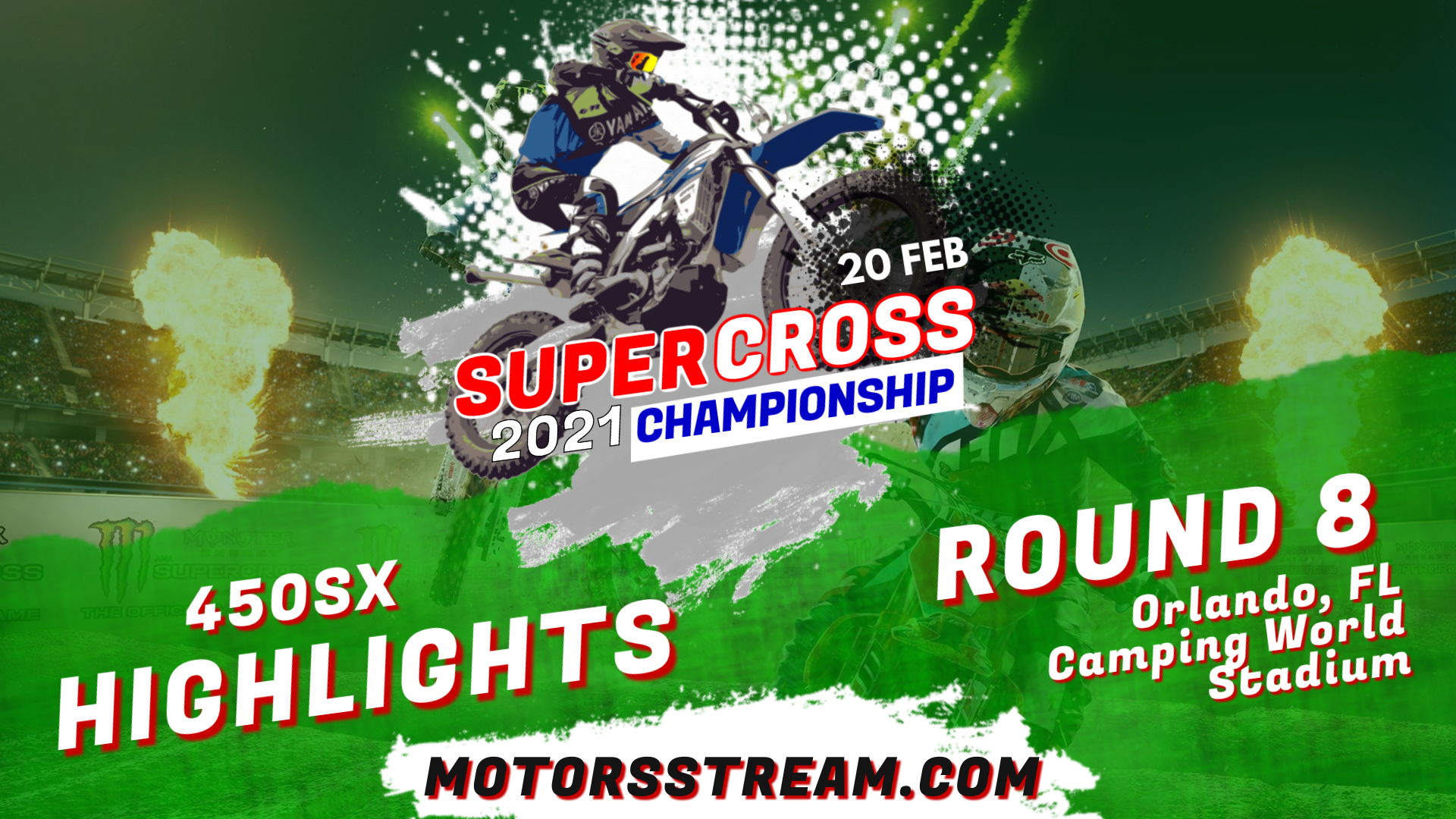 Supercross Round 8 Orlando 450SX Highlights 2021