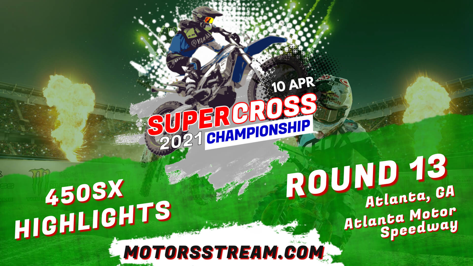 Supercross Round 13 Atlanta 1 450SX Highlights 2021