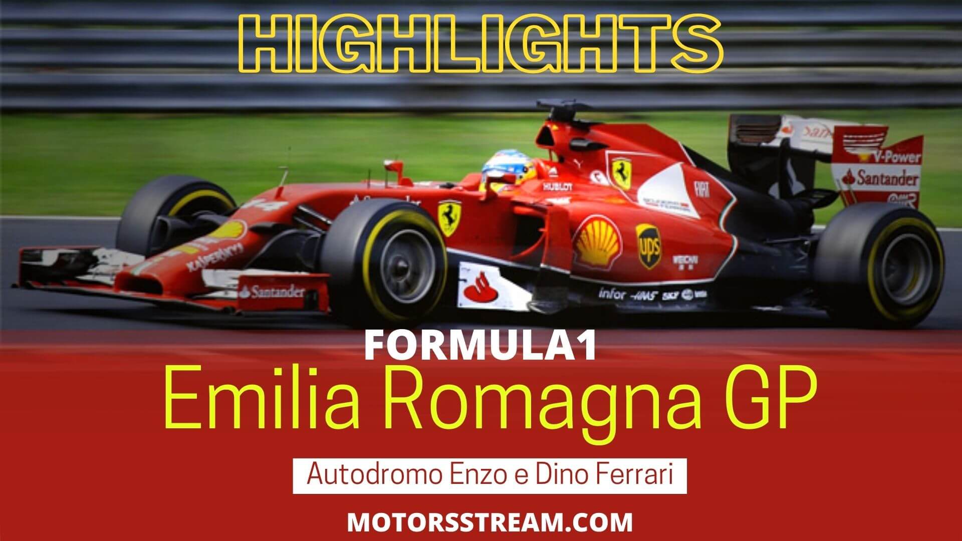 Emilia Romagna GP Highlights 2021 Formula 1