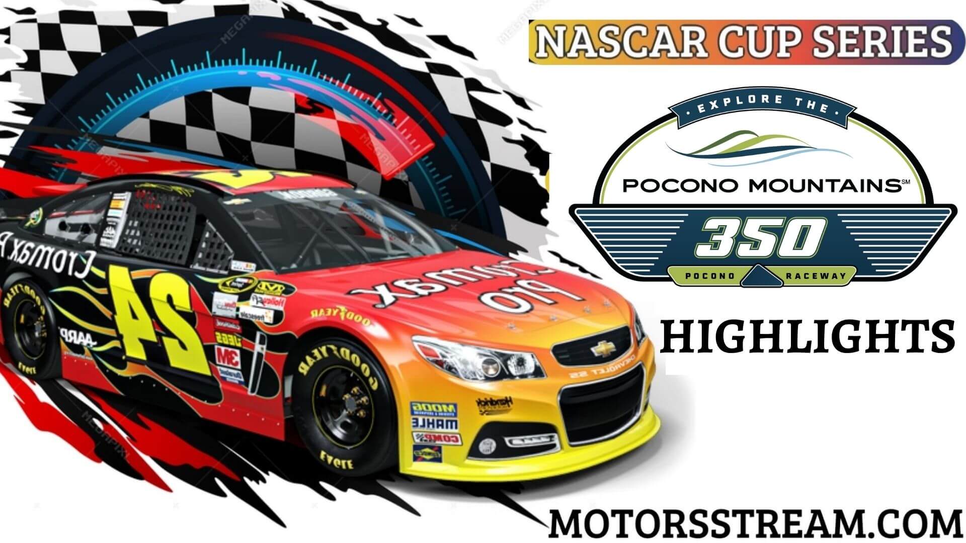 NASCAR Pocono Mountains 350 Highlights 2021 Cup Series
