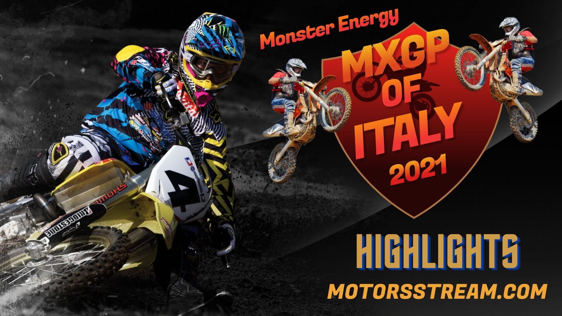 FIM Motocross WC Italy Highlight 2021 MXGP