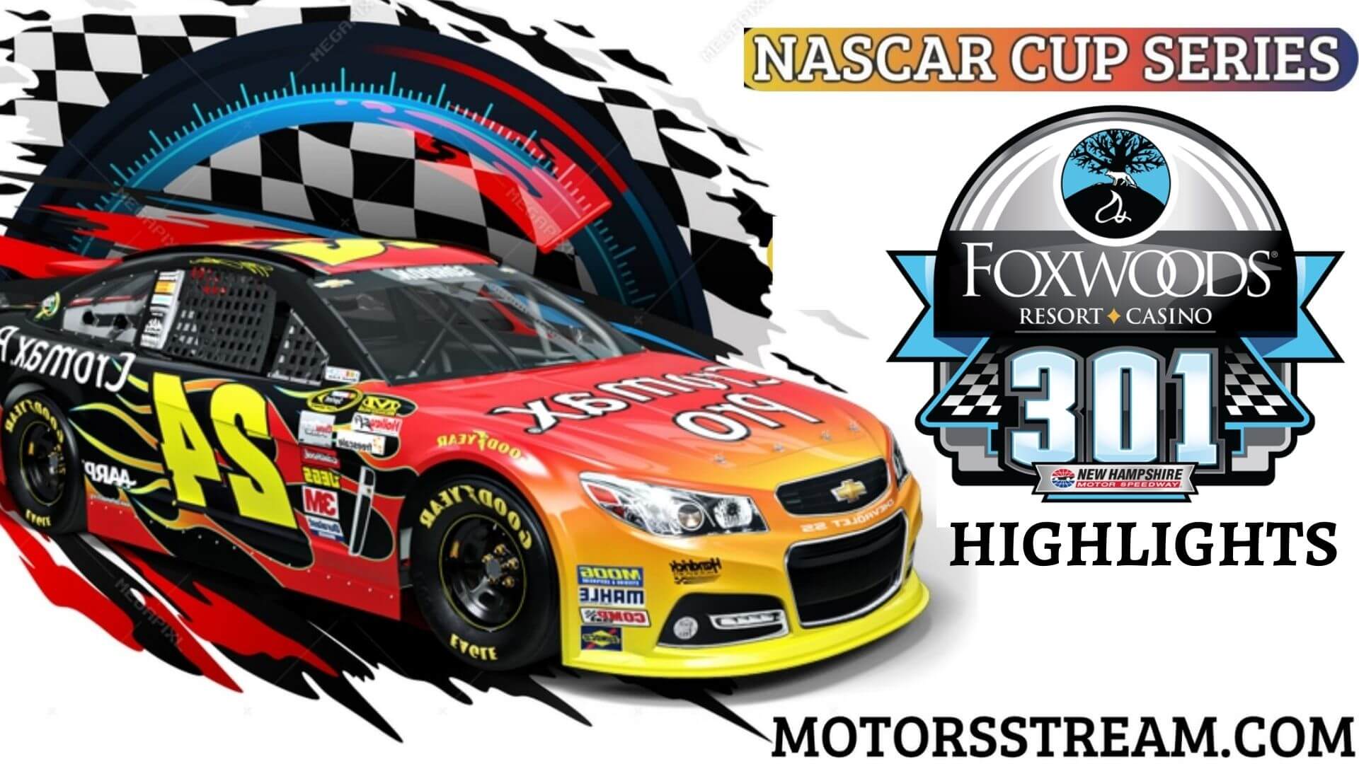 NASCAR Foxwoods Resort Casino 301 Highlights 2021 Cup