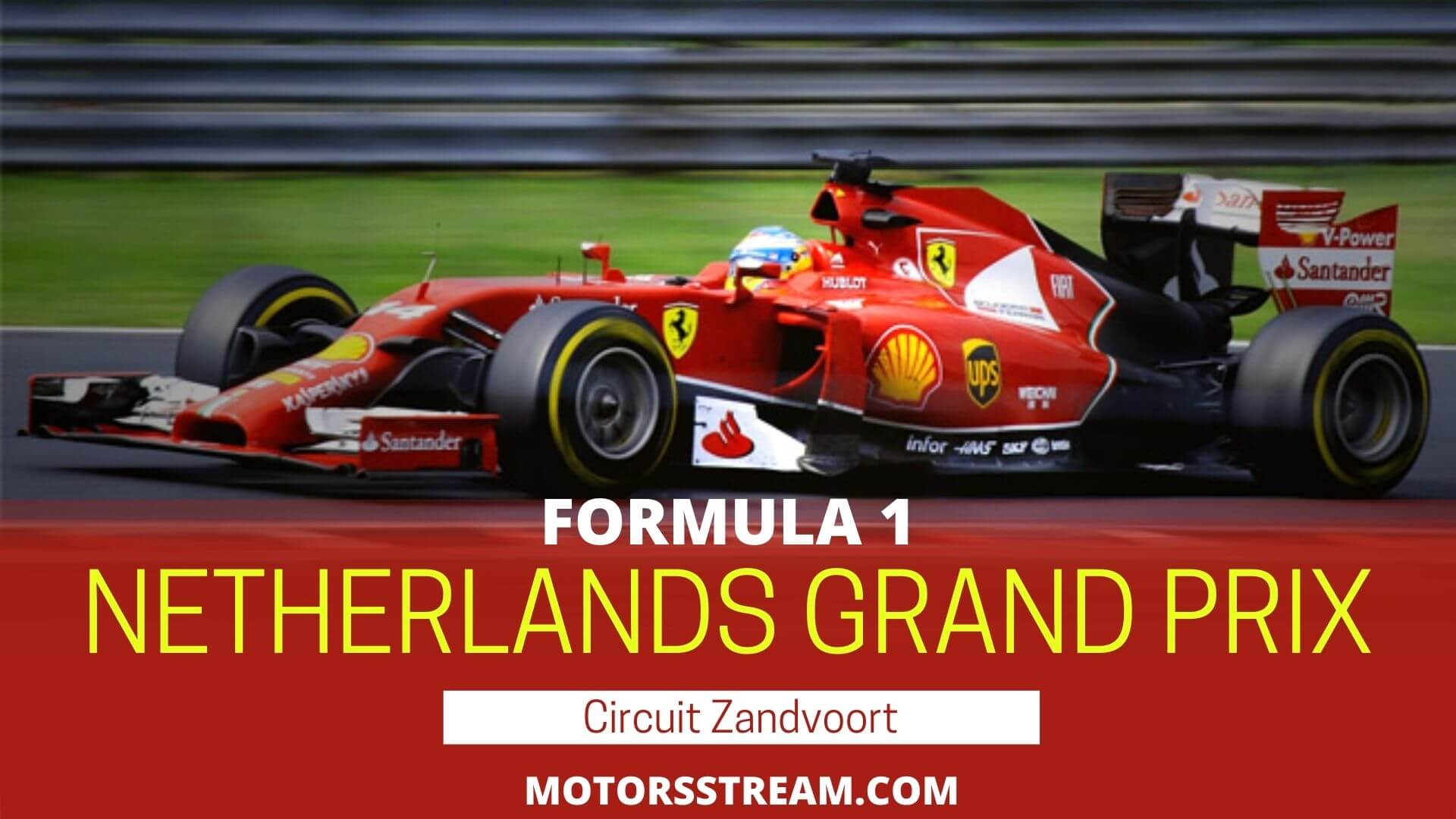 Formula 1 Netherlands GP Live Stream 2022 Full Race Replay