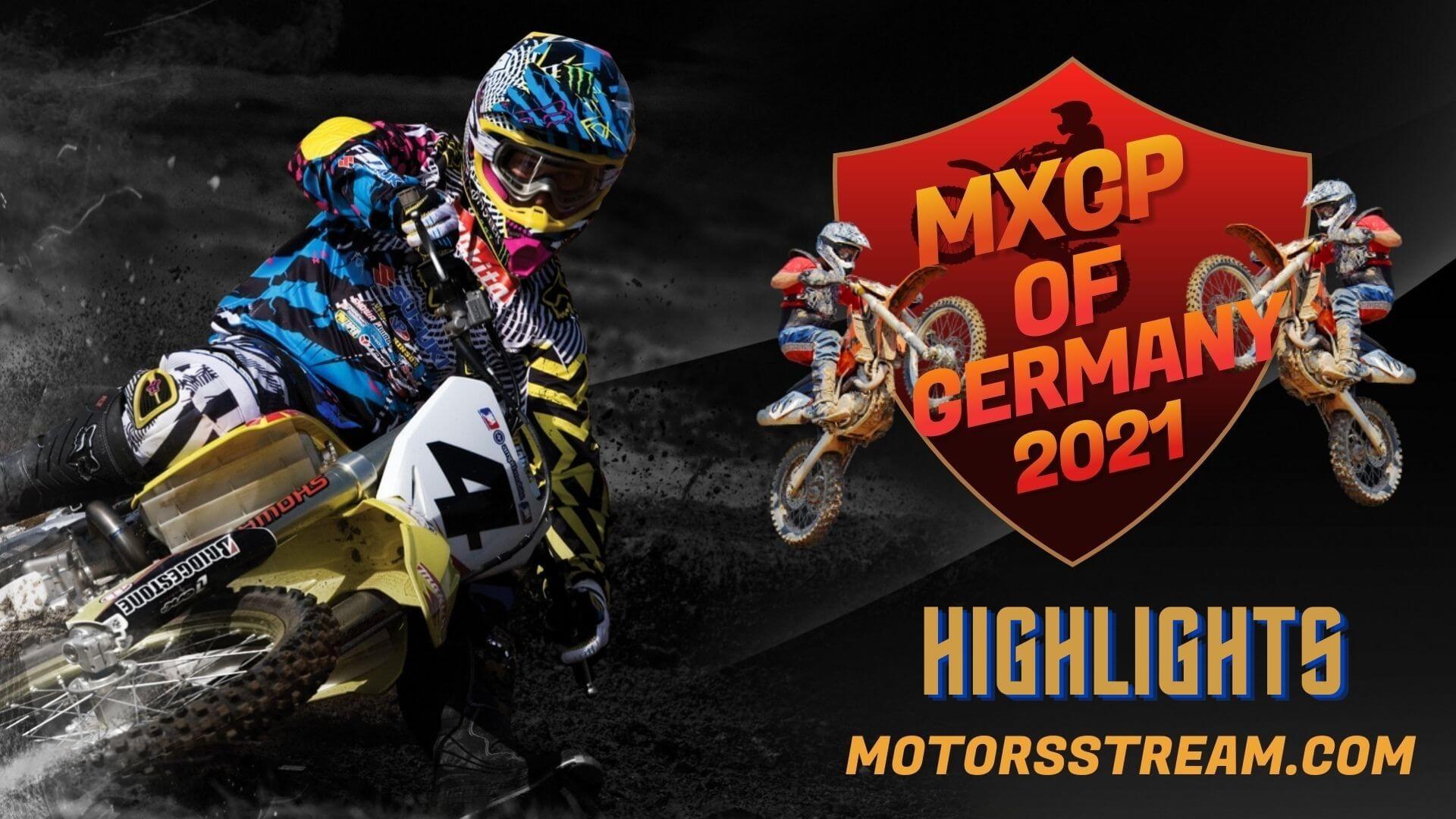 FIM Motocross Germany Highlights 2021 MXGP