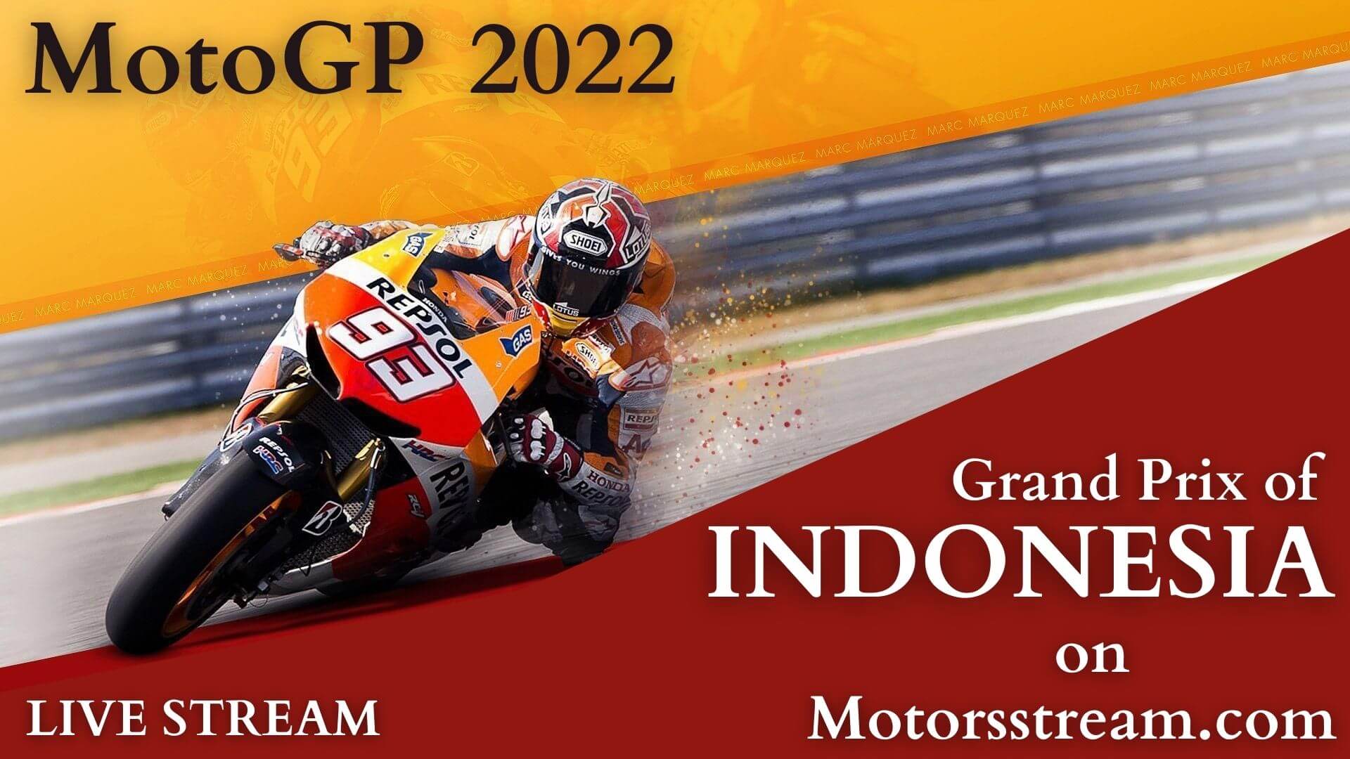 MotoGP Indonesia Live Stream 2022 | Race Replay