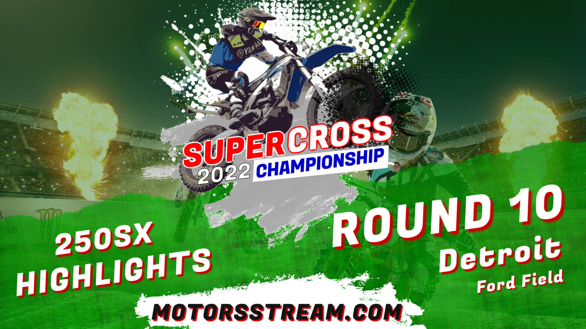 Supercross Round 10 Detroit 250SX Highlights 2022