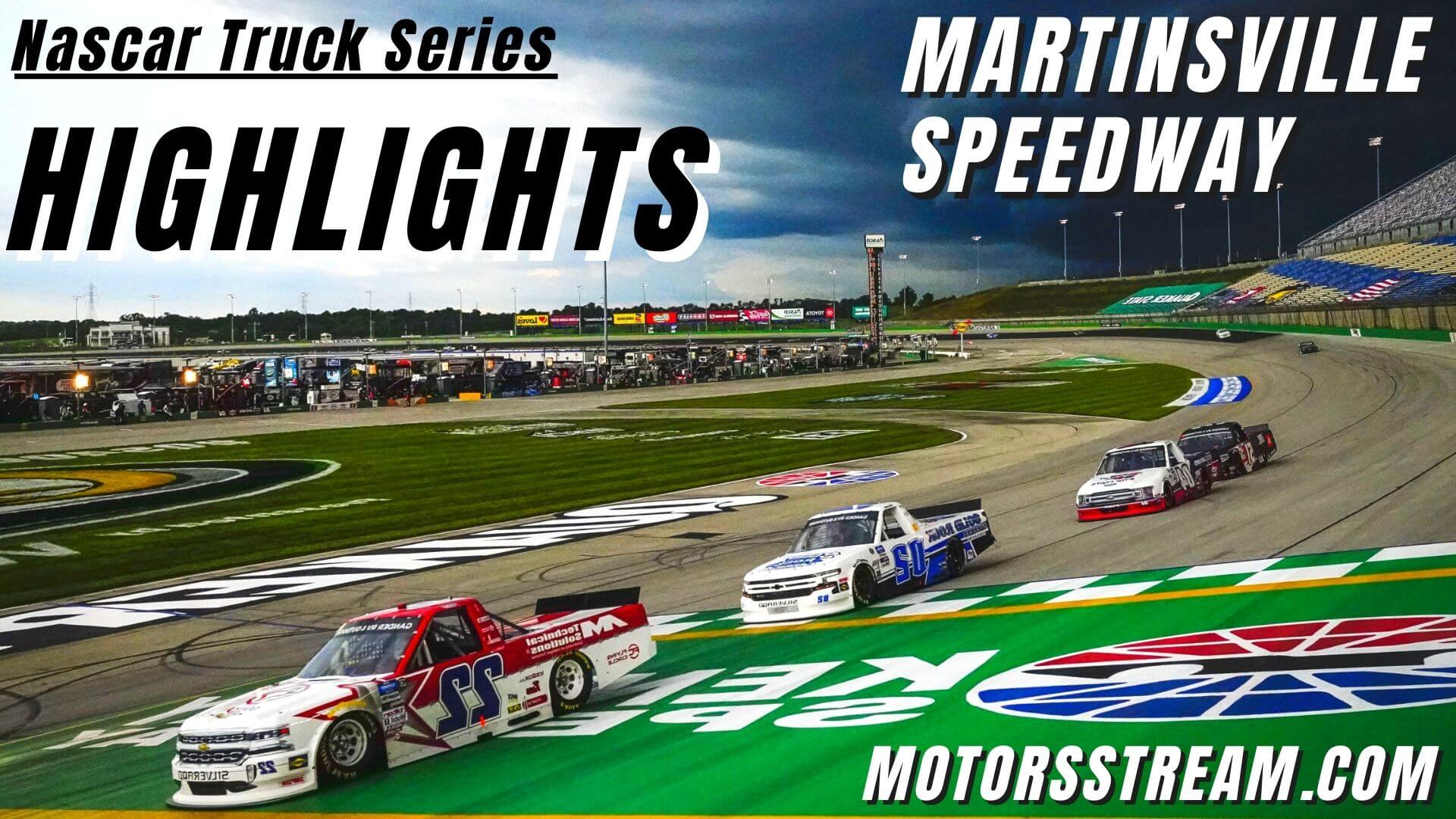NASCAR Truck Series At Martinsville Highlights 2022