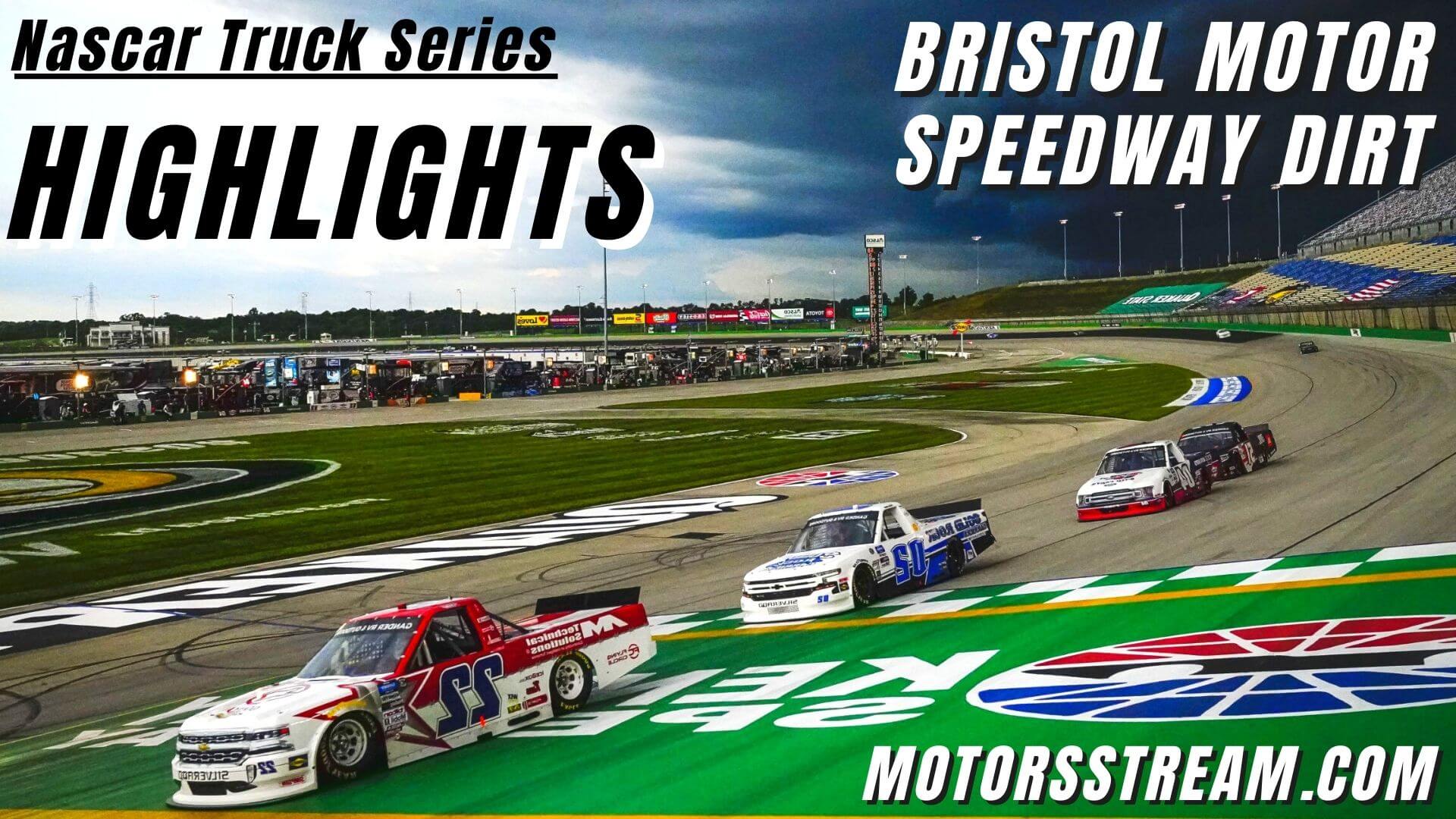 NASCAR Pinty Race On Dirt Highlights 2022 Truck Series