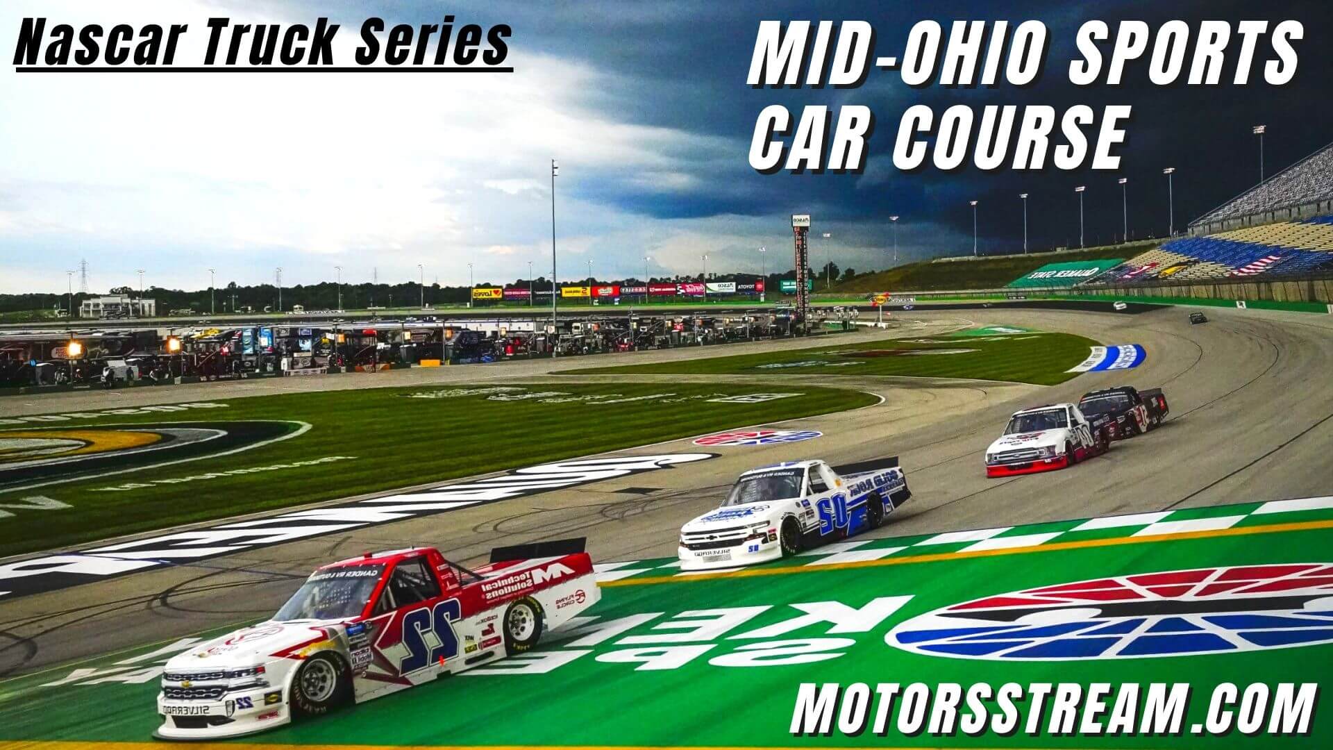 NASCAR Truck Race At Mid-Ohio Live Stream 2022