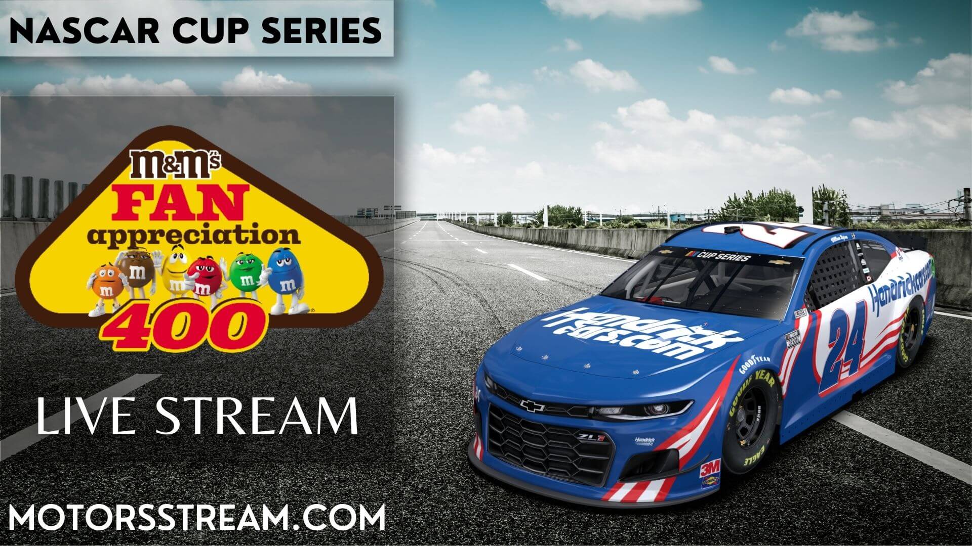 NASCAR Cup Race At Pocono Live Stream 2022