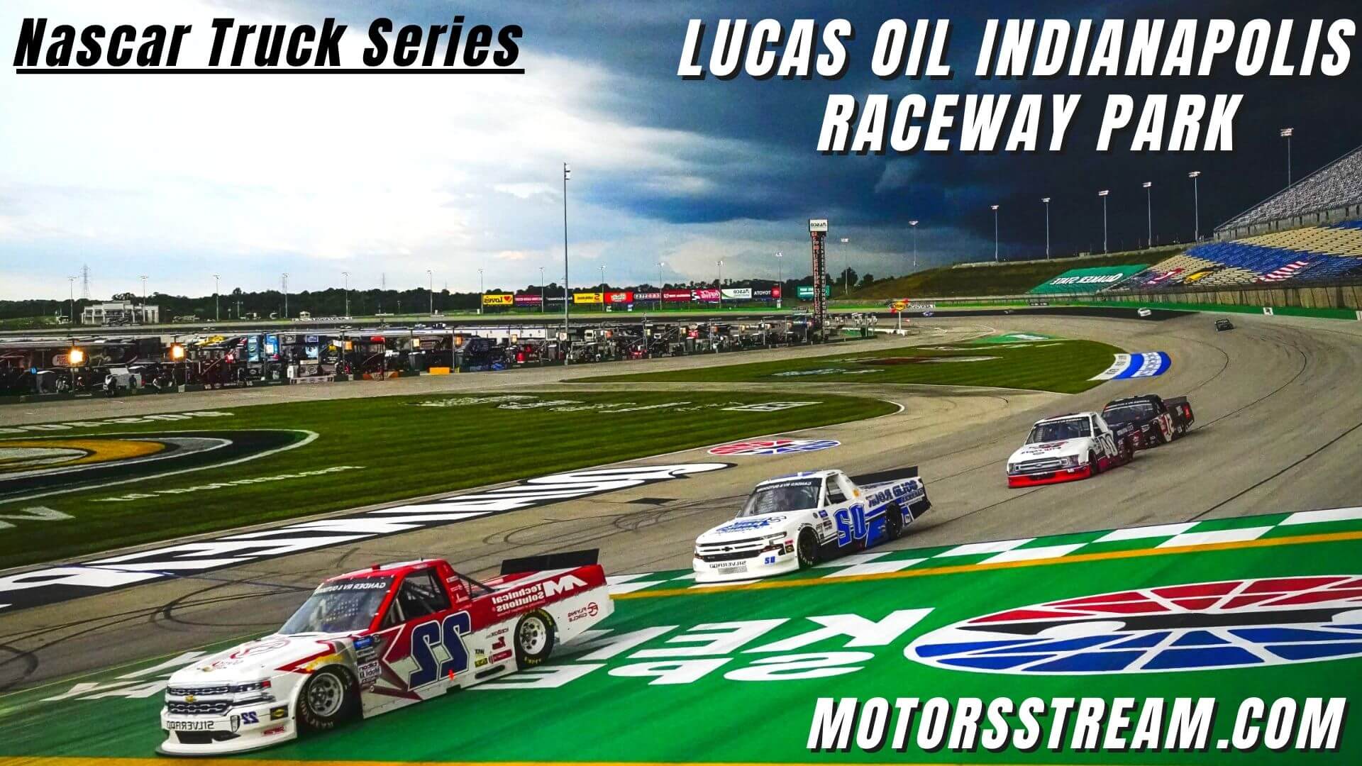 NASCAR Truck Playoff Race At Lucas Oil Raceway Live Stream 2022