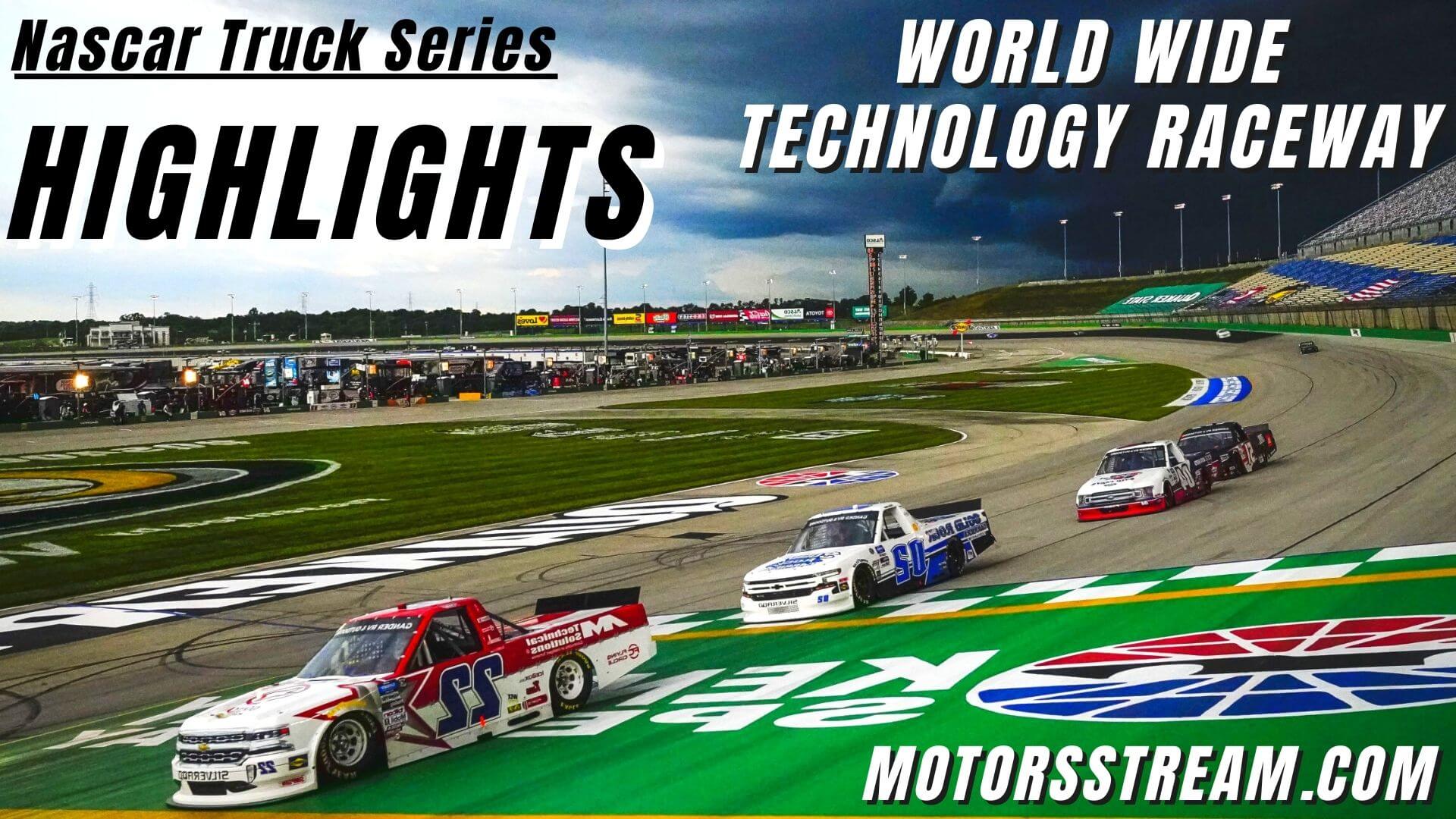 NASCAR Toyota 200 Highlights 2022 Truck Series