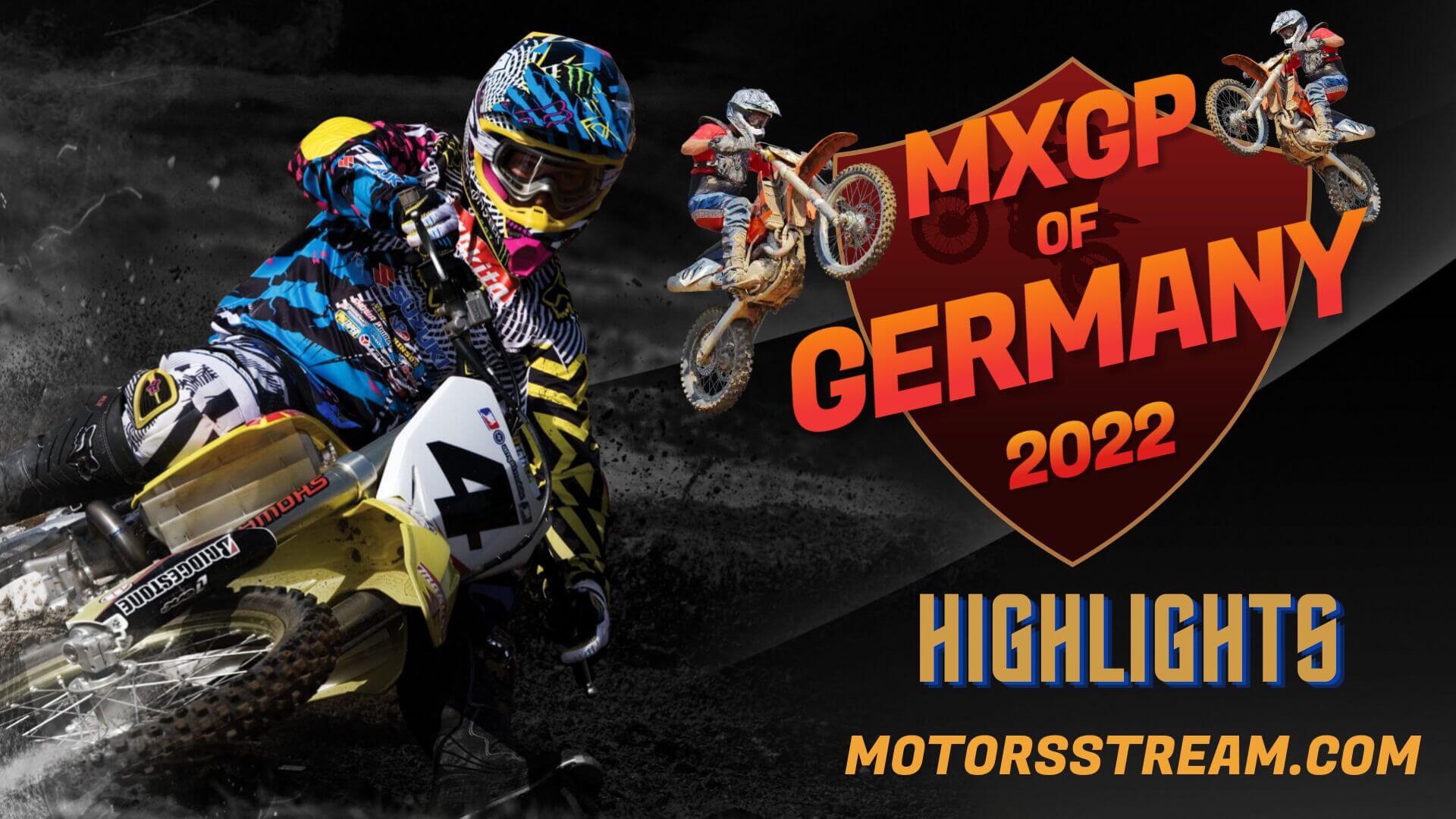 FIM Motocross Germany Highlights 2022 MXGP