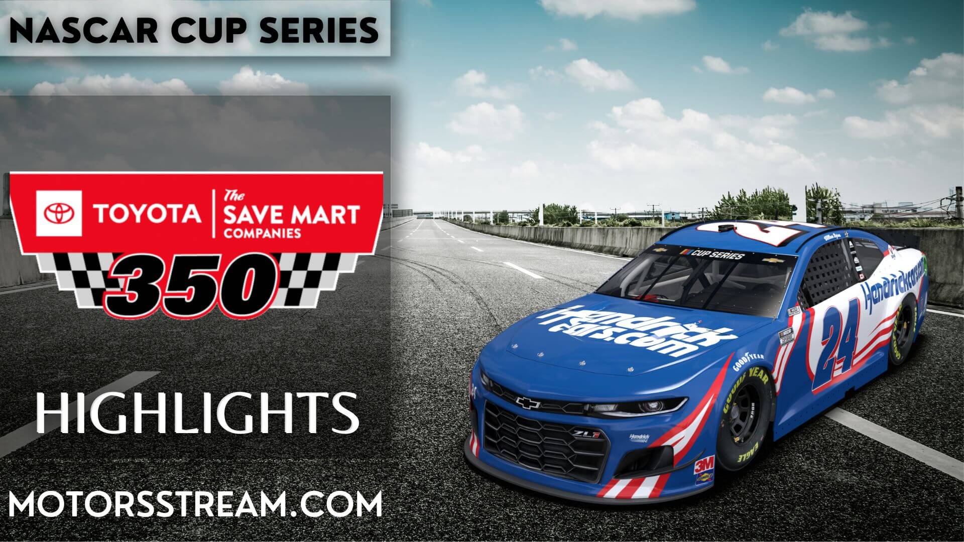 NASCAR Toyota Save Mart 350 Highlights 2022 Cup Series
