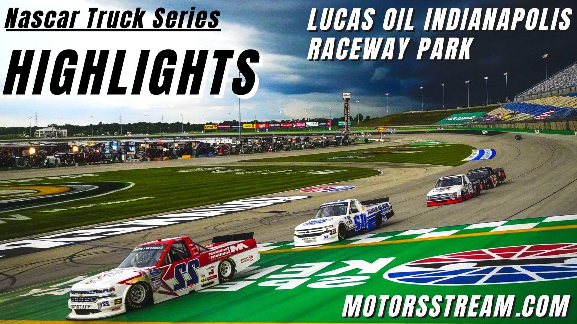 NASCAR TSports 200 Highlights 2022 Truck Series