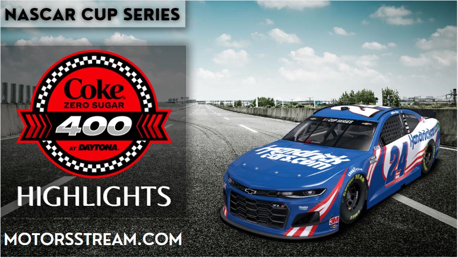 Nascar Coke Zero Sugar 400 Highlights 2022 Cup Series