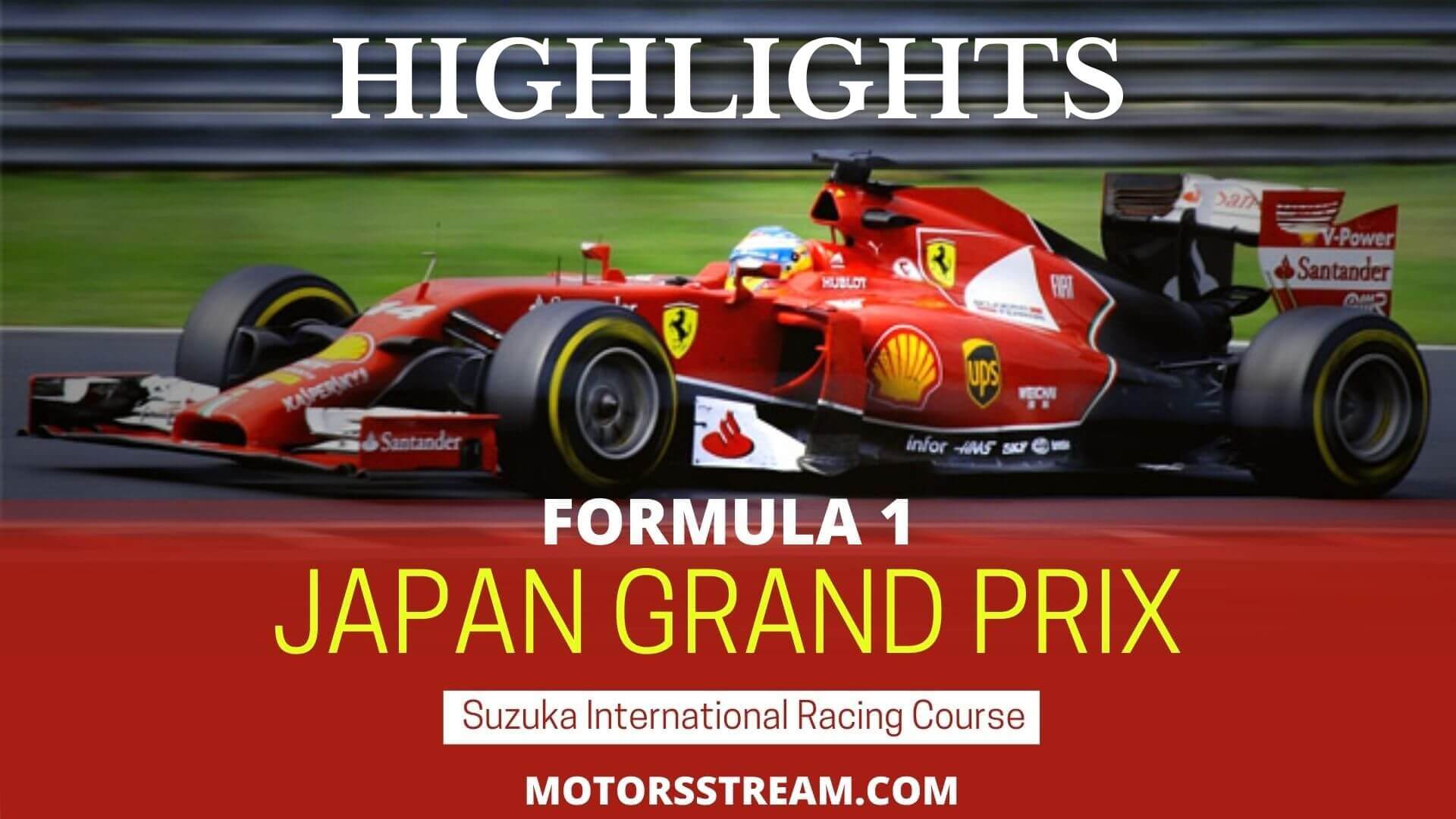 Japanese Grand Prix Highlights 2022 Formula 1