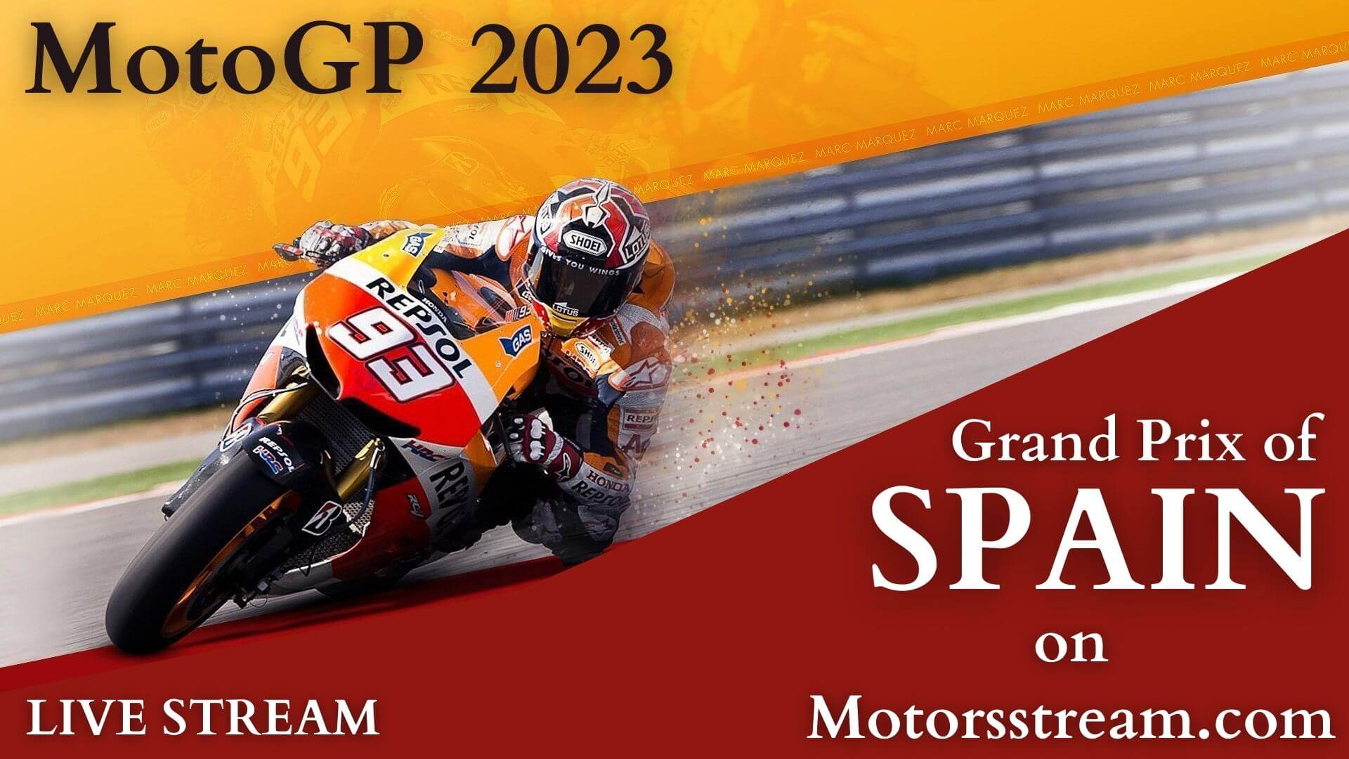 Spanish MotoGP Live Stream 2023 Race Full Replay