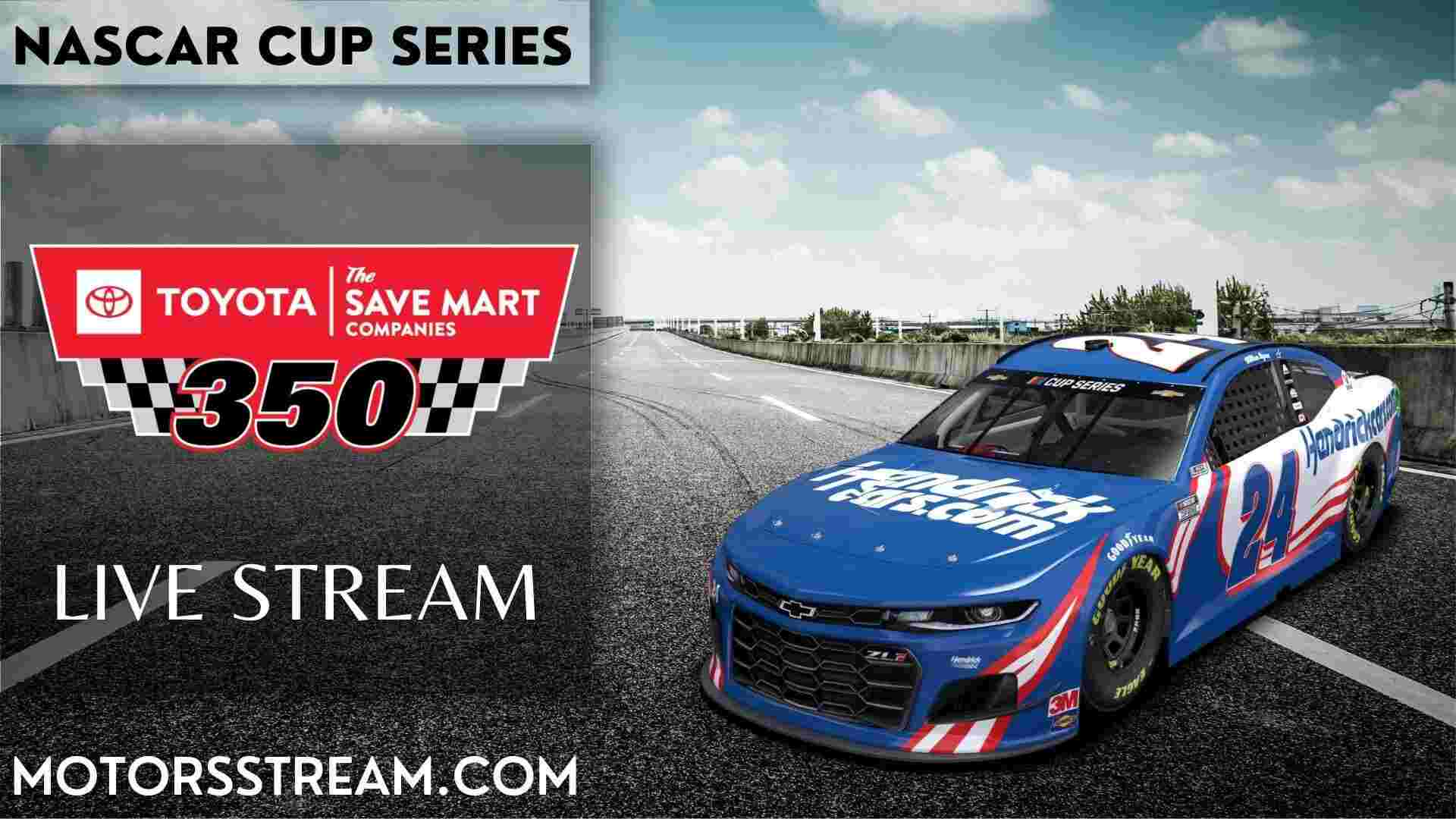 Live Toyota Save Mart 350 NASCAR Cup 2017 Telecast