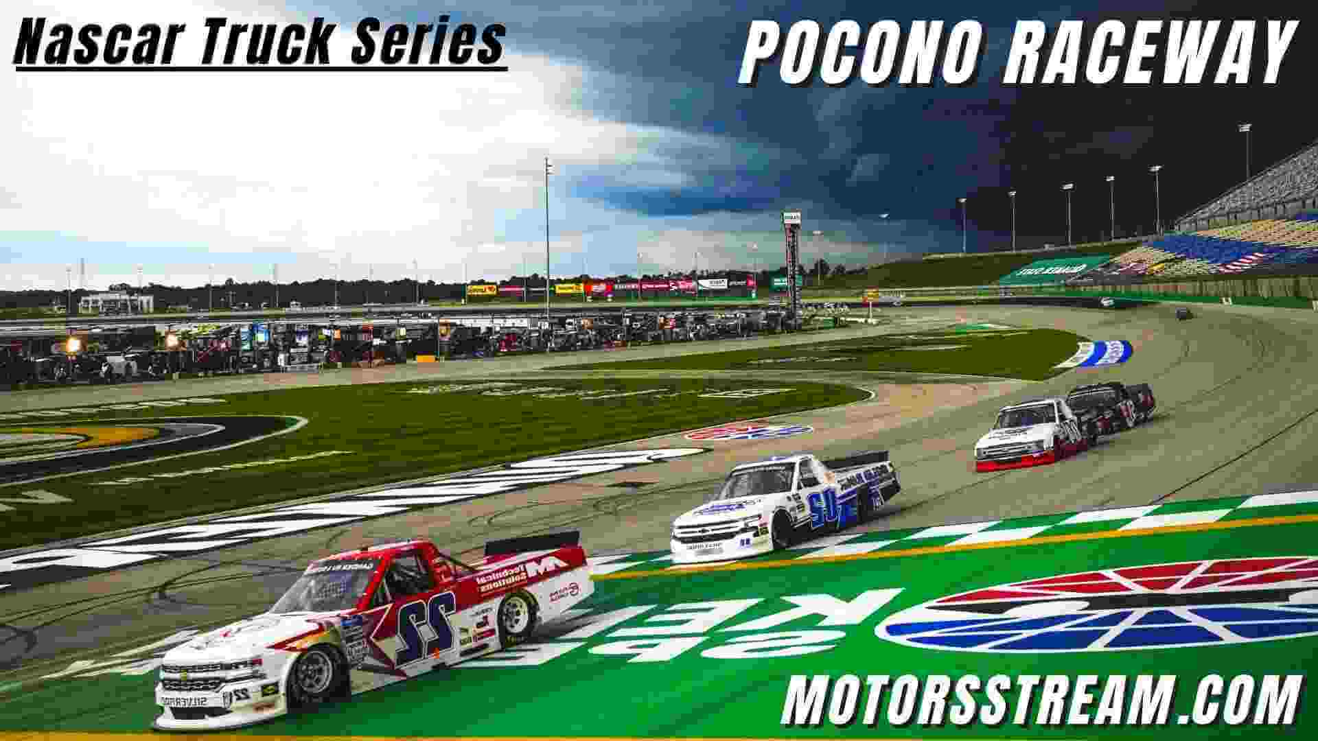 CRC Brakleen 150 NASCAR Truck Pocono Live Stream 2023