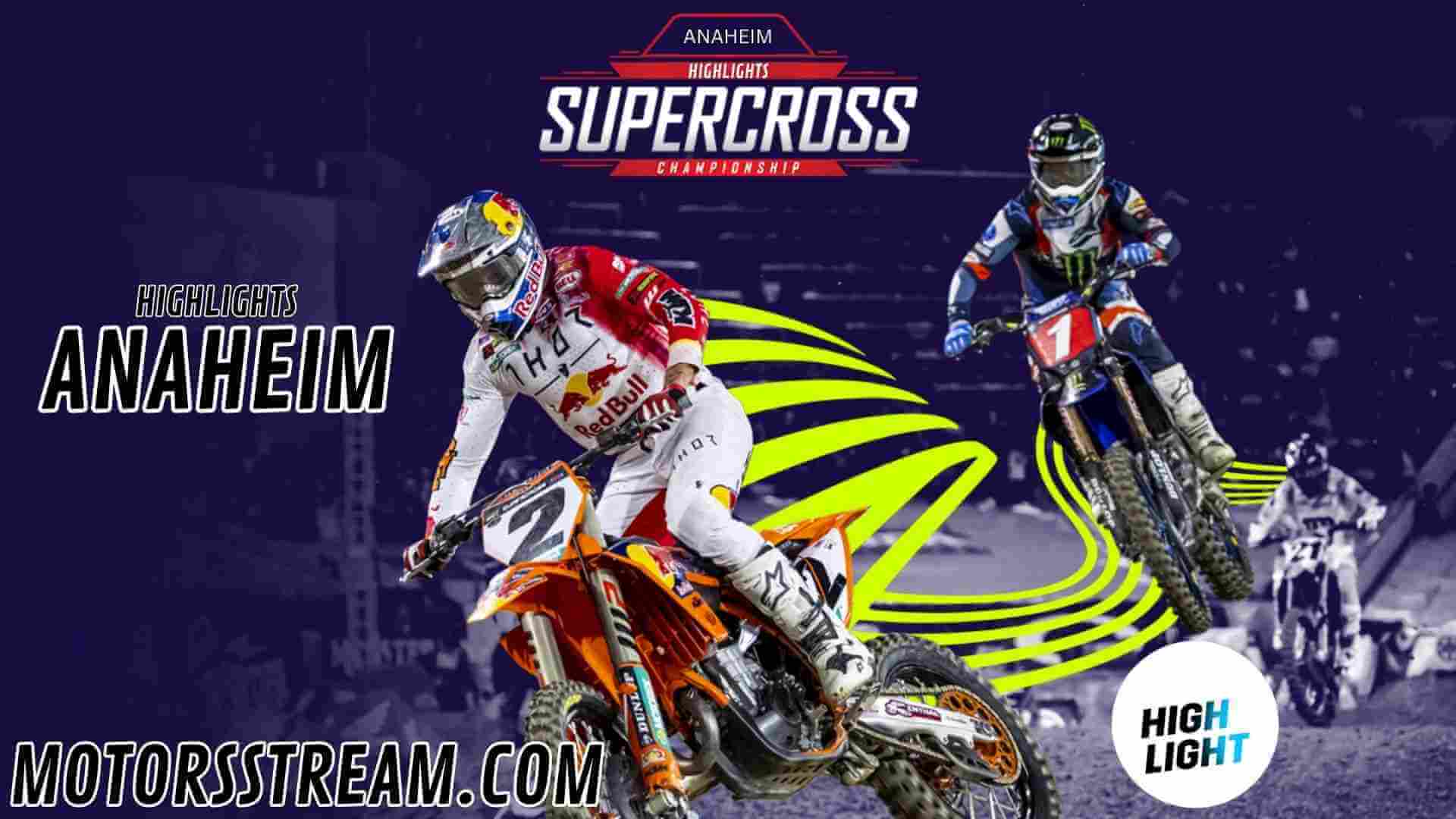 Supercross Round 1 Anaheim 1 250SX Highlights 2024