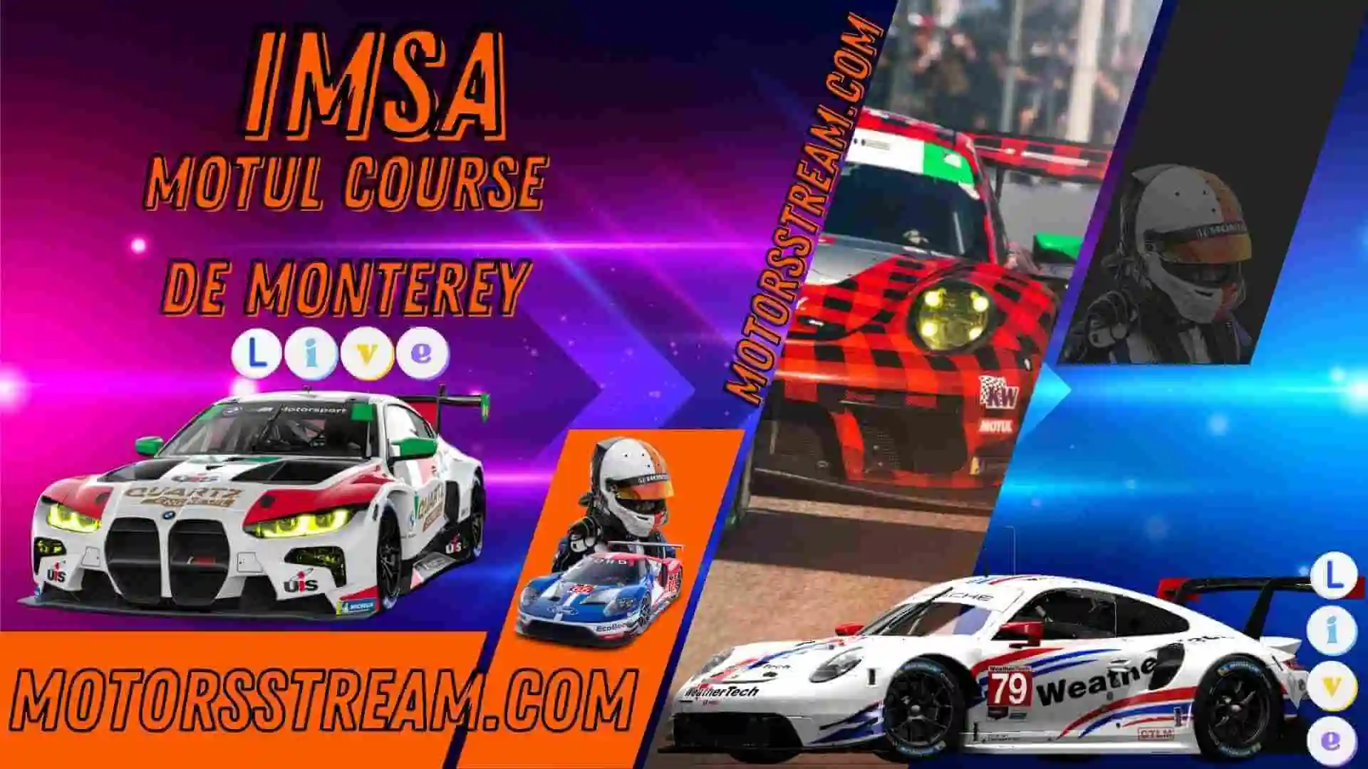 Motul Course De Monterey Live Stream | IMSA 2024