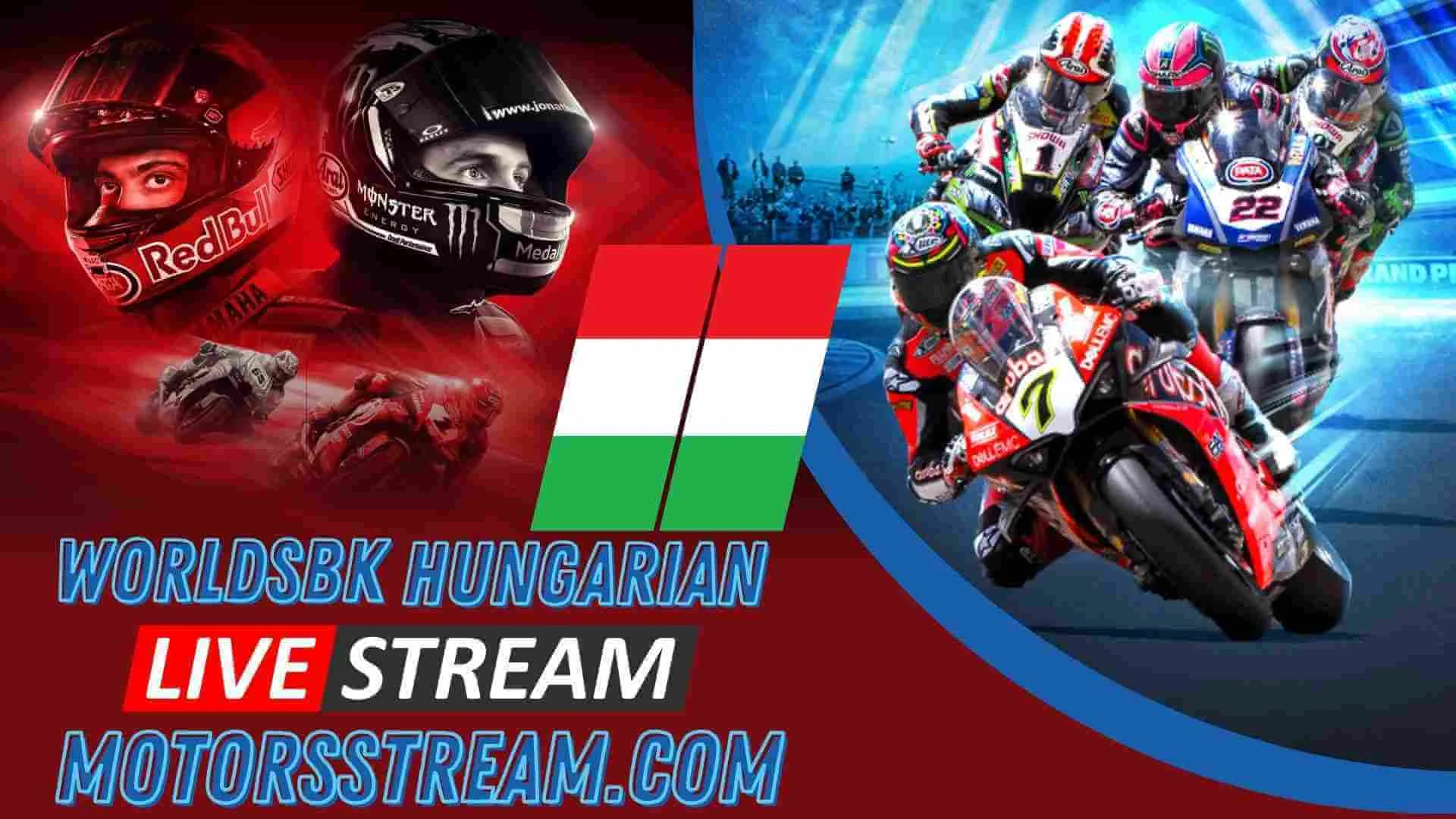 Hungarian WSBK Round 8 Live Stream 2024