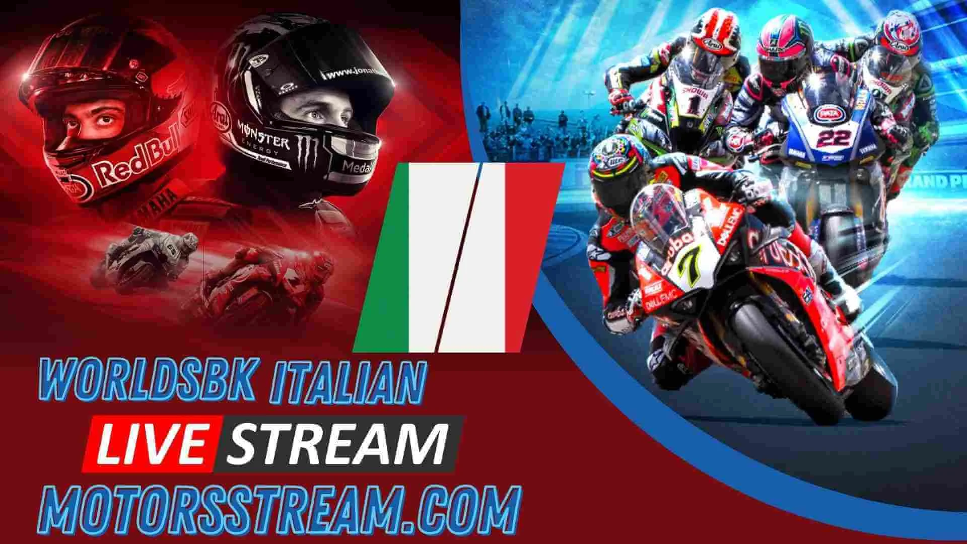 Italian WSBK Round 10 Live Stream 2024