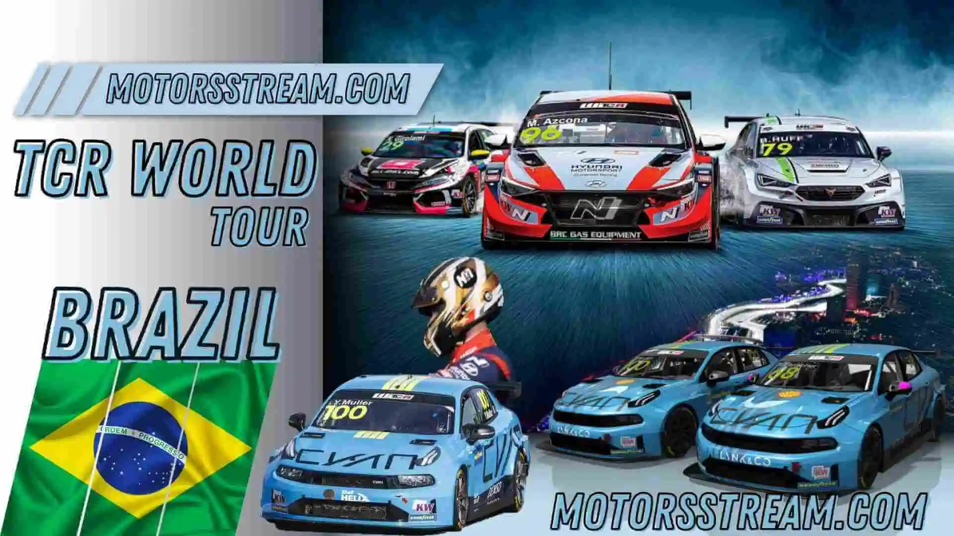 WTCR Brazil Live Stream 2024 | Round 4