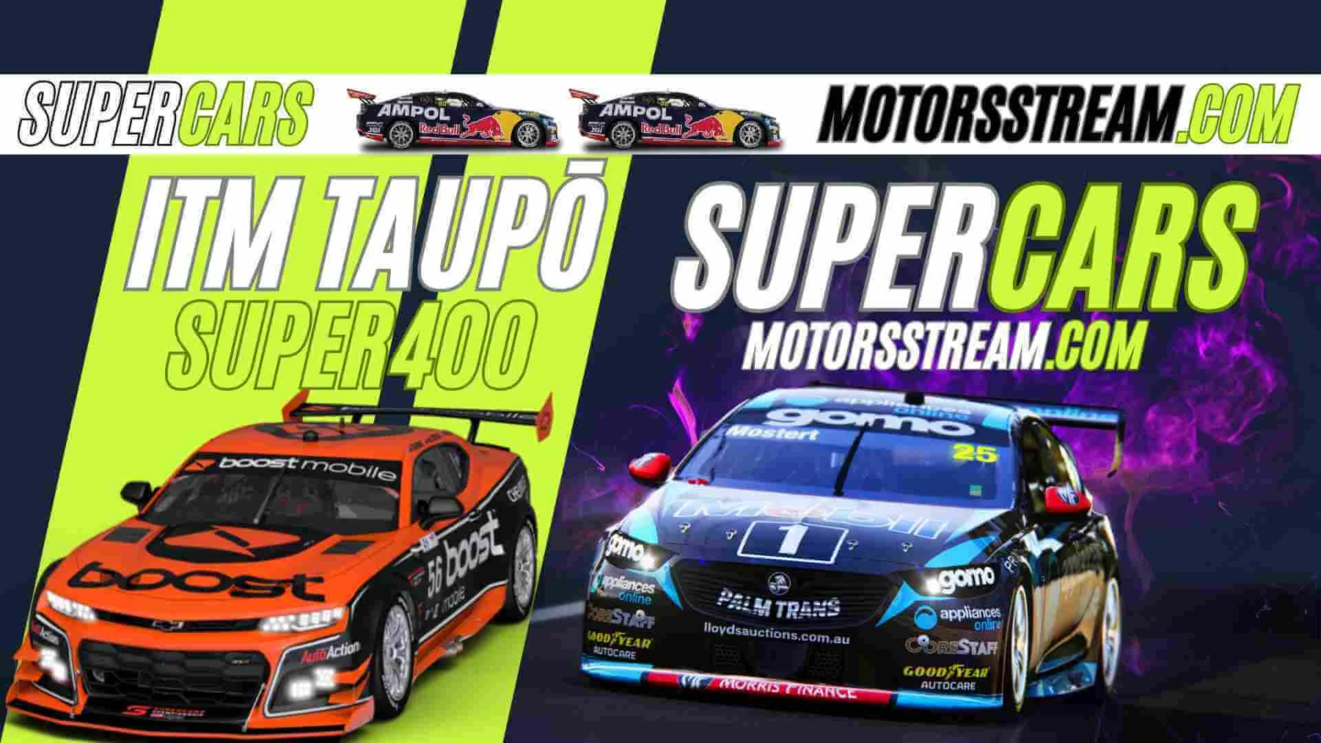 Taupo Super400 Live Stream 2024 | V8 Supercars