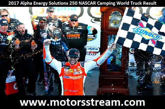 2017 Alpha Energy Solutions 250 Result