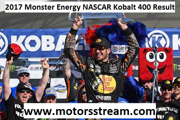 Monster Energy NASCAR Kobalt 400 Result 2017