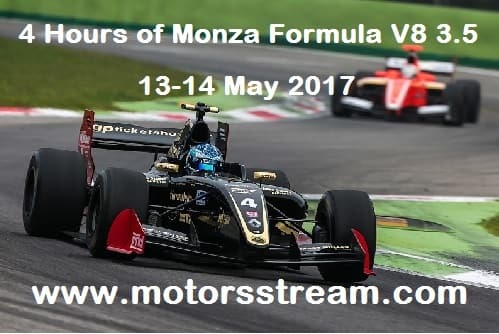 4 Hours of Monza Formula V8 3.5 live