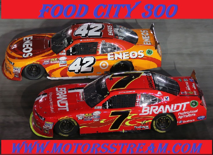 Live Food City 300 NASCAR Online Telecast
