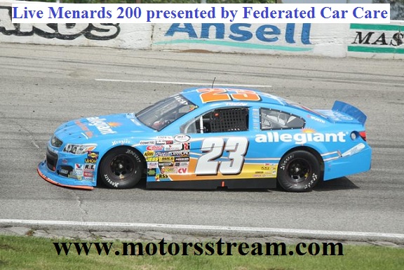 Menards 200 presented by Federated Car Care Live